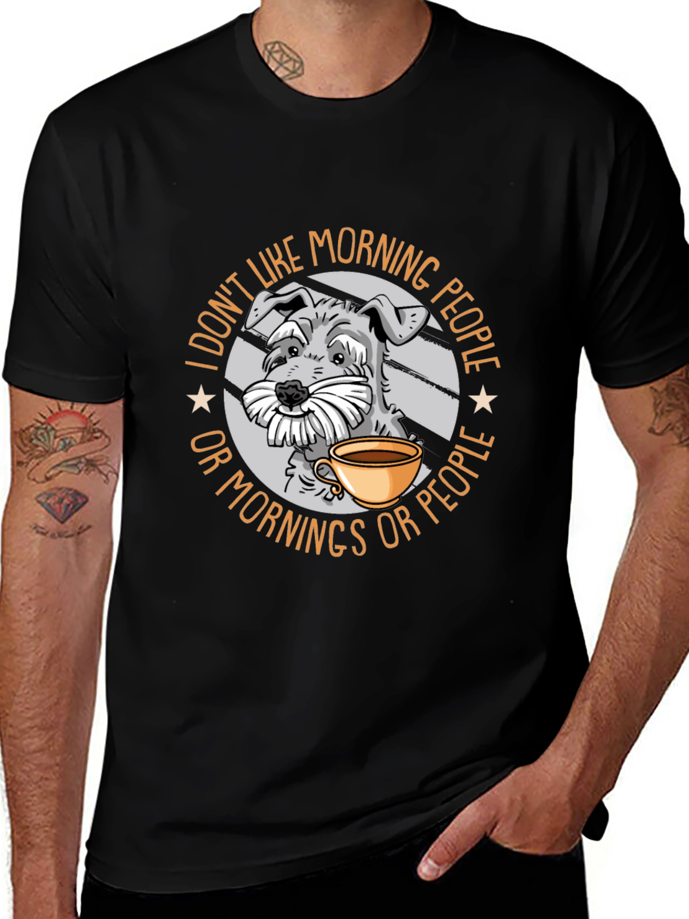 I Dont Like Morning People T-Shirt