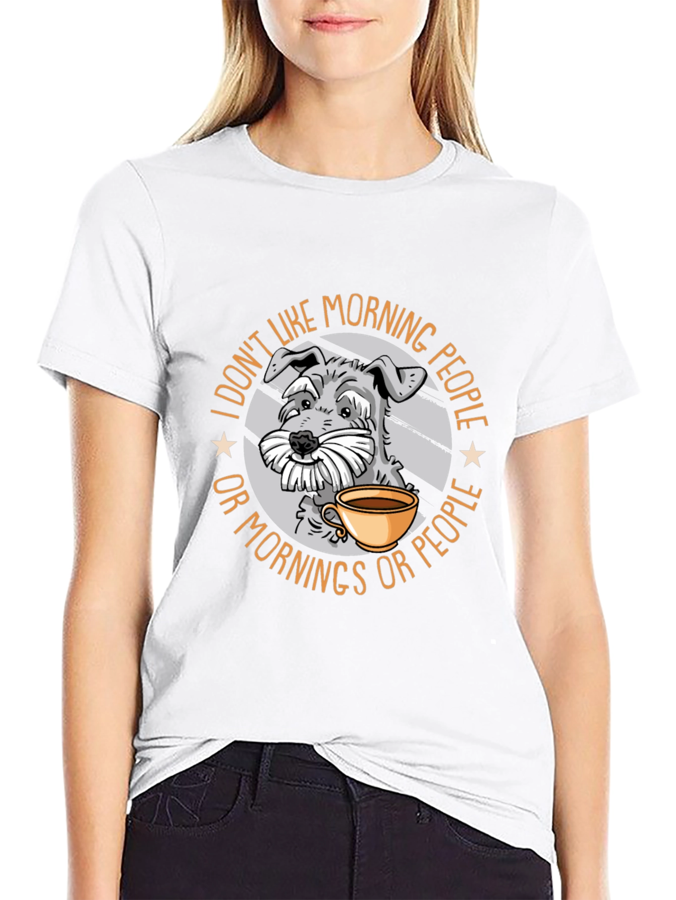 I Dont Like Morning People T-Shirt