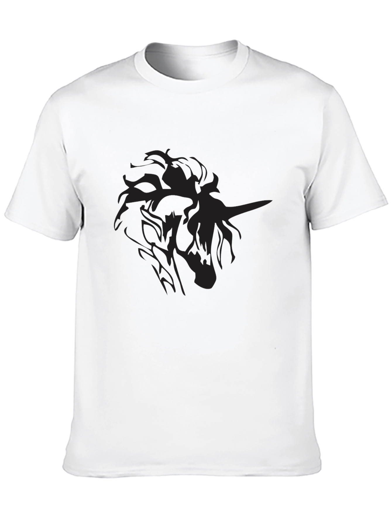 Dark Graphic Tee - Mens Fitted Black T-Shirt