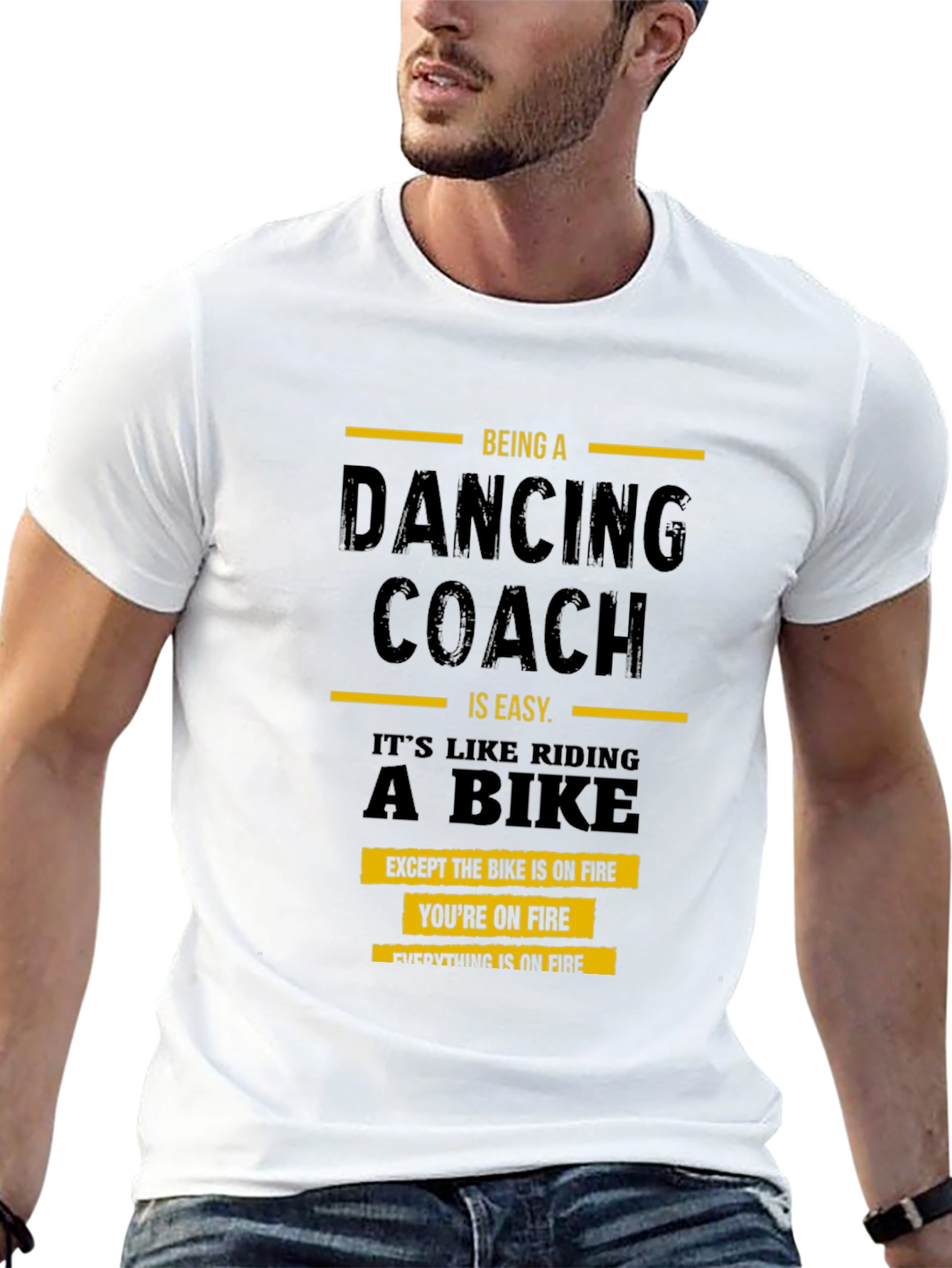 Dancing Coach On Fire T-Shirt