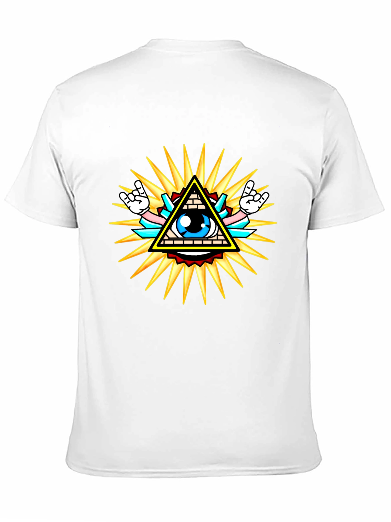 Illuminati Graphic T-Shirt - Black Cotton Tee