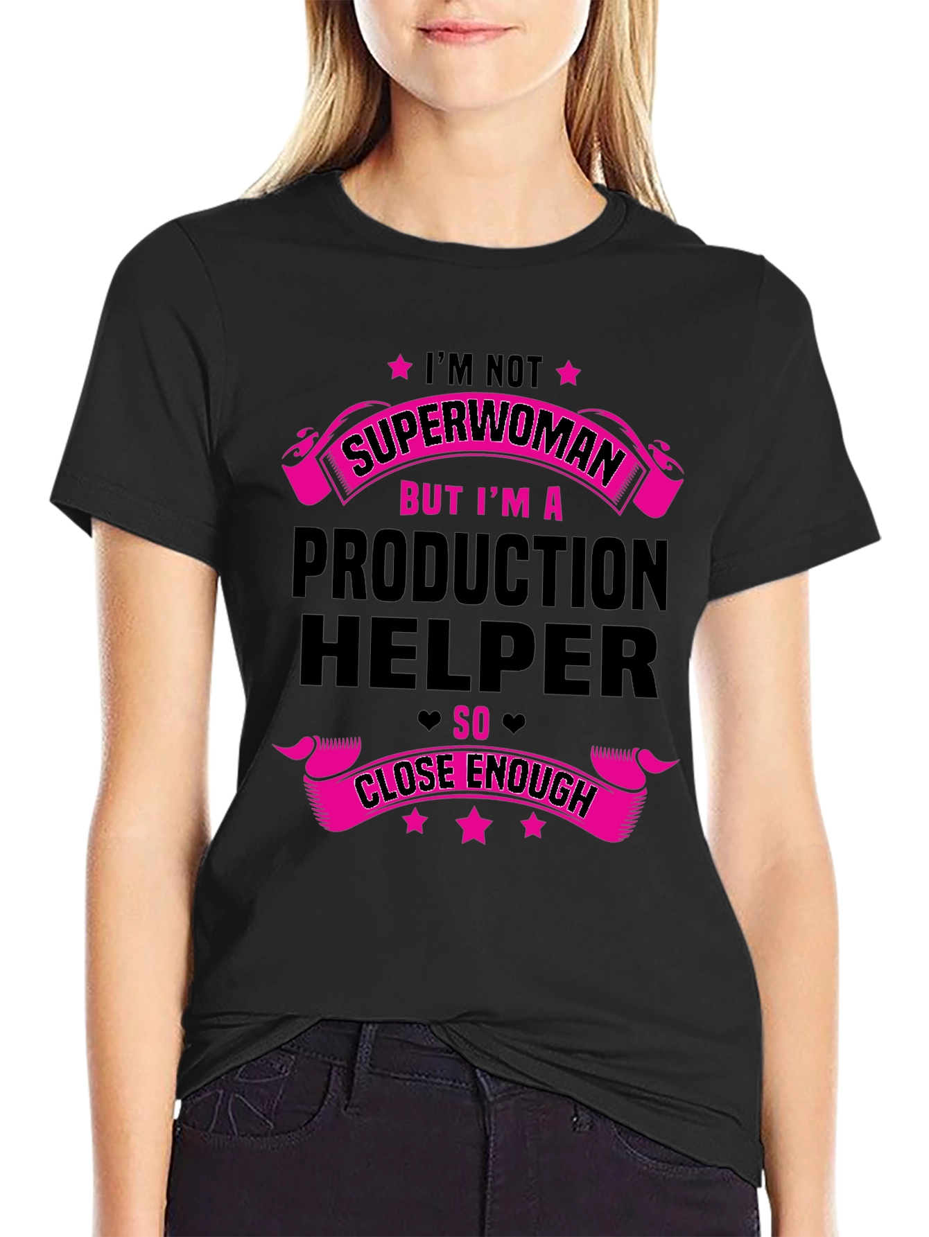 Production Helper T-Shirt - Superwoman Alternative