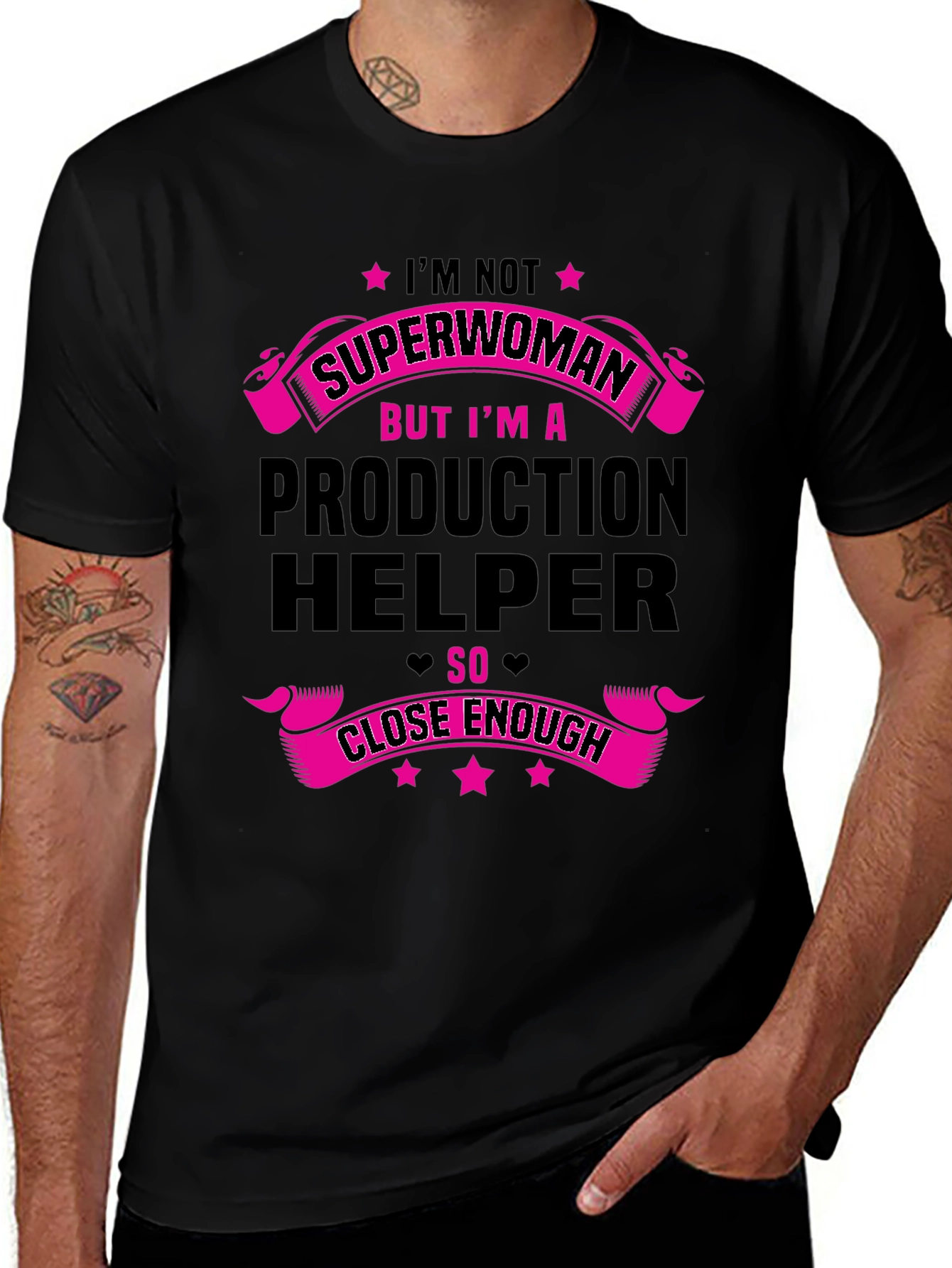 Production Helper T-Shirt - Superwoman Alternative