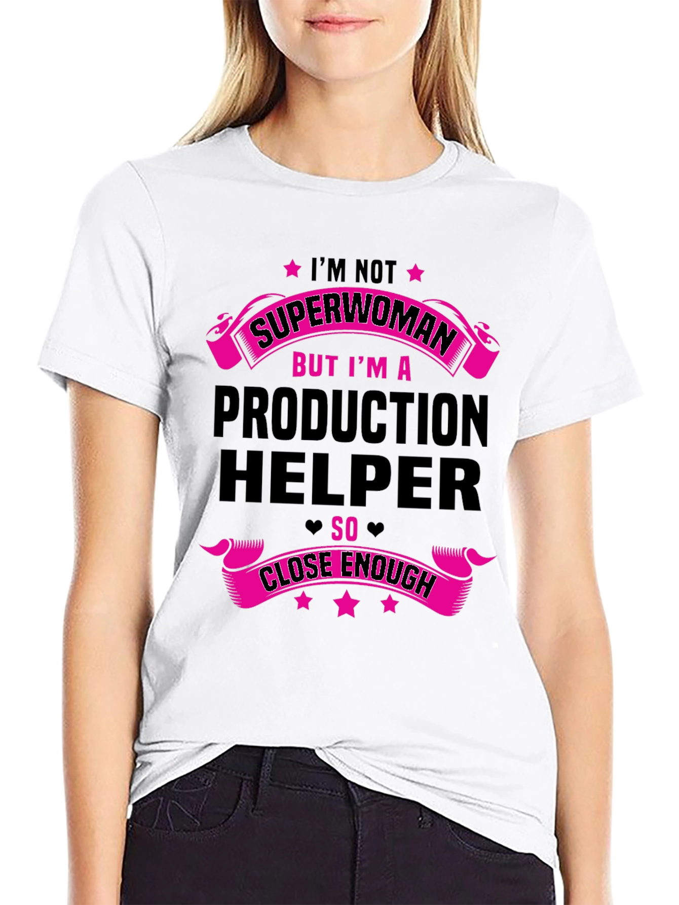 Production Helper T-Shirt - Superwoman Alternative