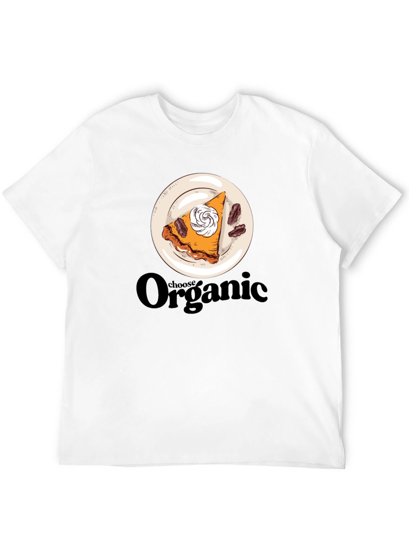Organic Pumpkin Pie Graphic Tee
