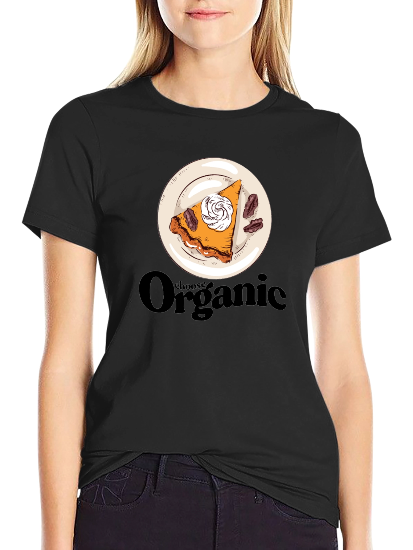 Organic Pumpkin Pie Graphic Tee