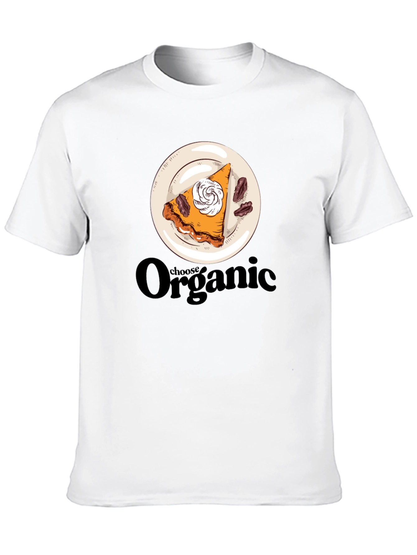 Organic Pumpkin Pie Graphic Tee