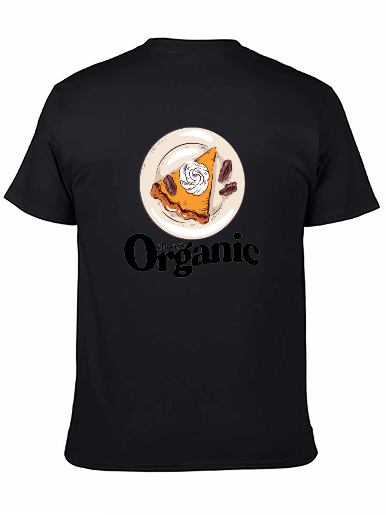Organic Pumpkin Pie Graphic Tee