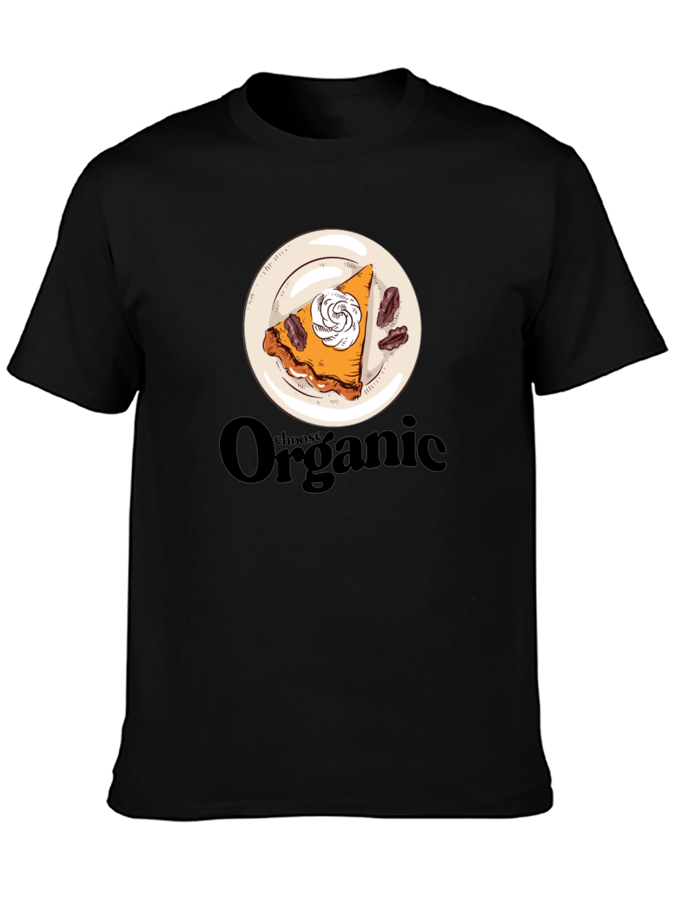 Organic Pumpkin Pie Graphic Tee