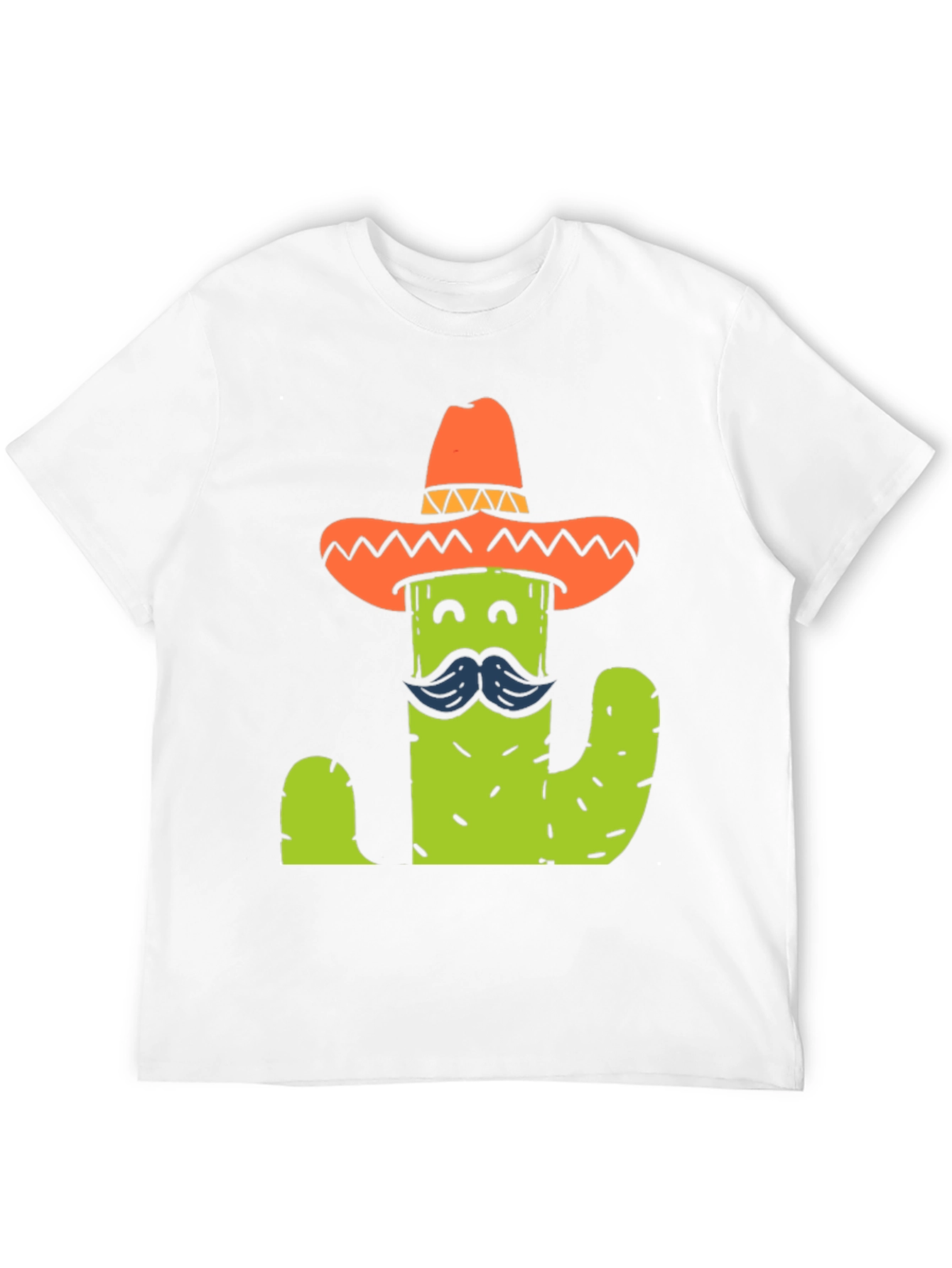 Cactus Sombrero T-Shirt - Funny Graphic Tee