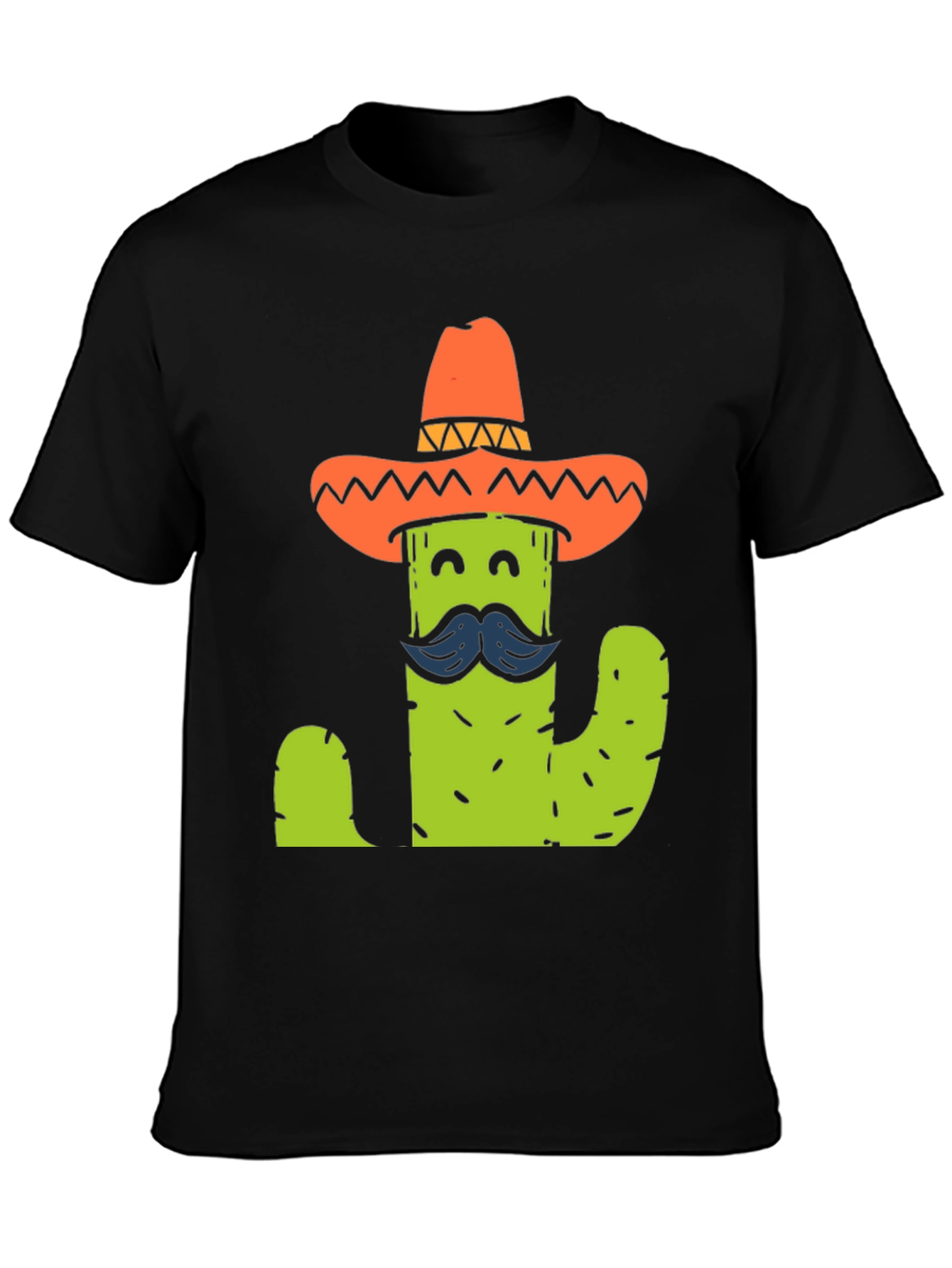Cactus Sombrero T-Shirt - Funny Graphic Tee