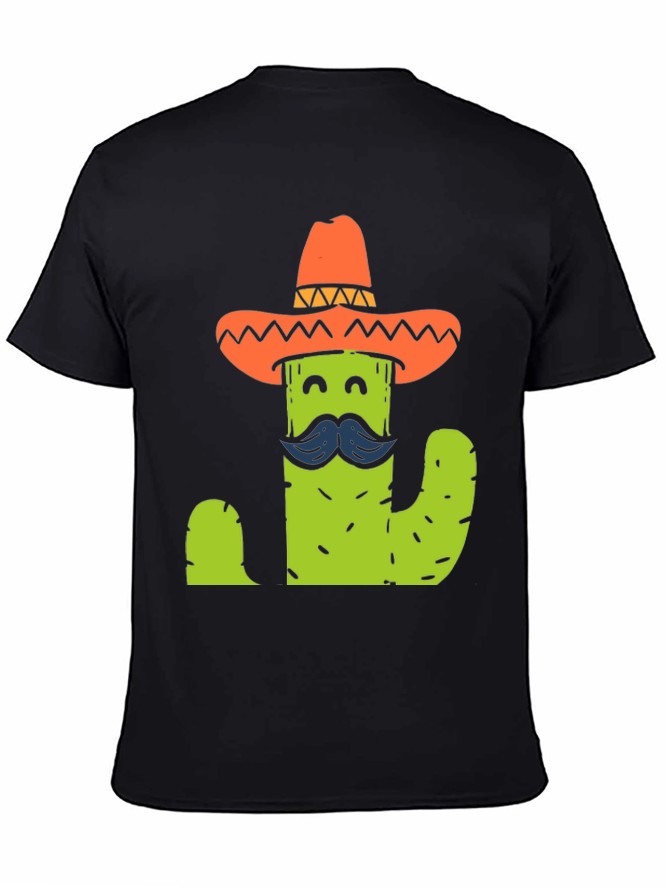 Cactus Sombrero T-Shirt - Funny Graphic Tee