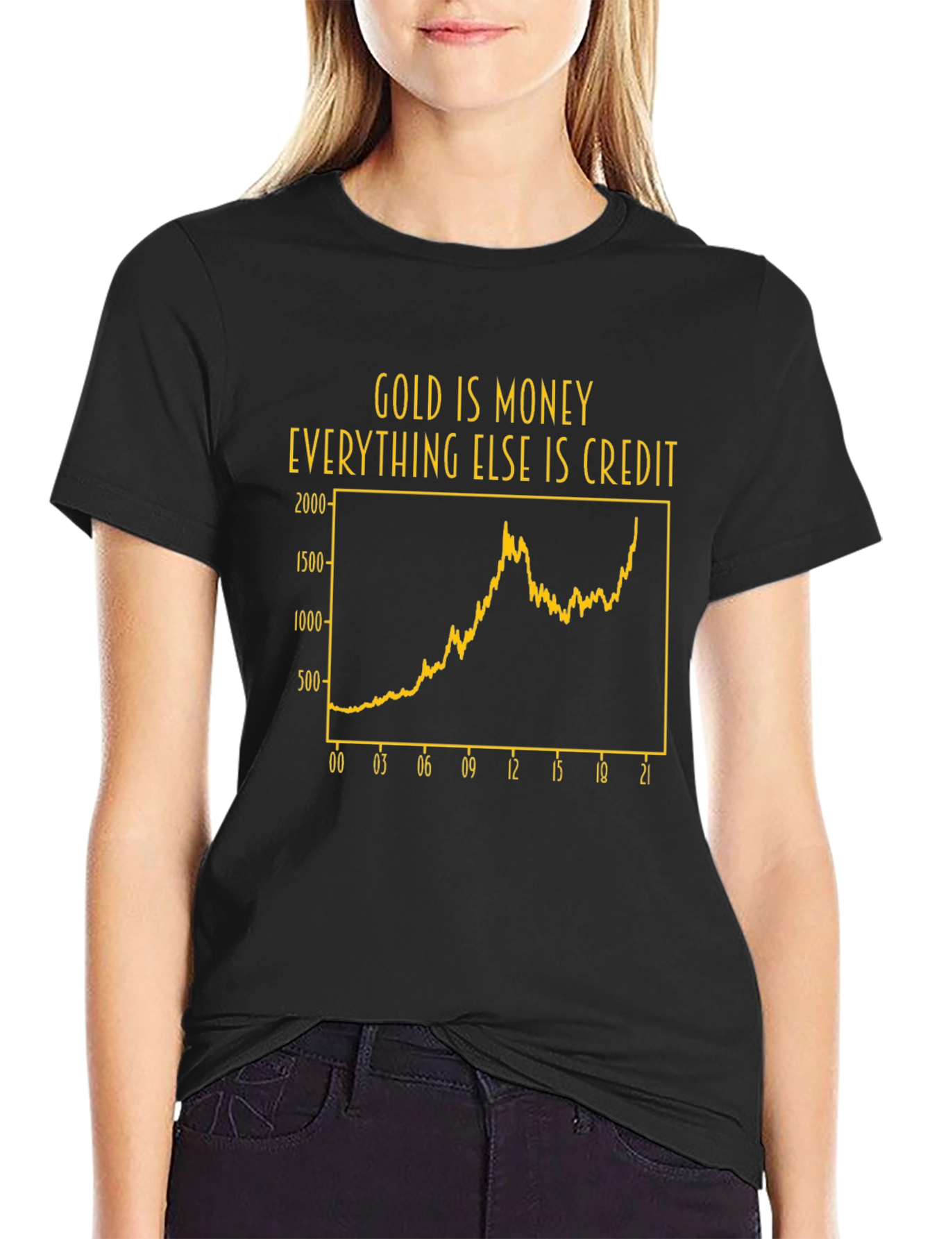 Gold is Money Graphic Tee
