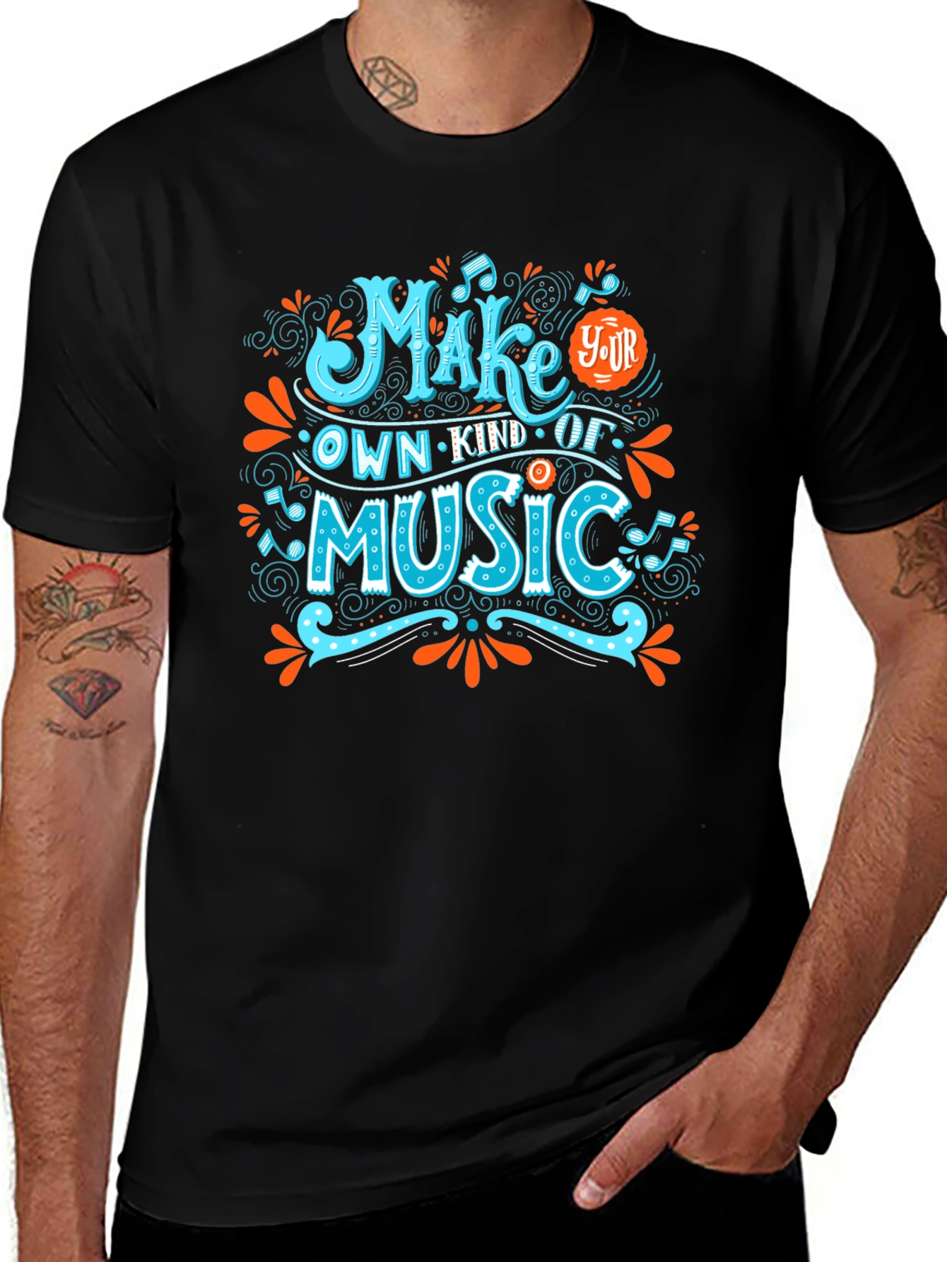 Make Your Own Kind of Music Graphic T-Shirt