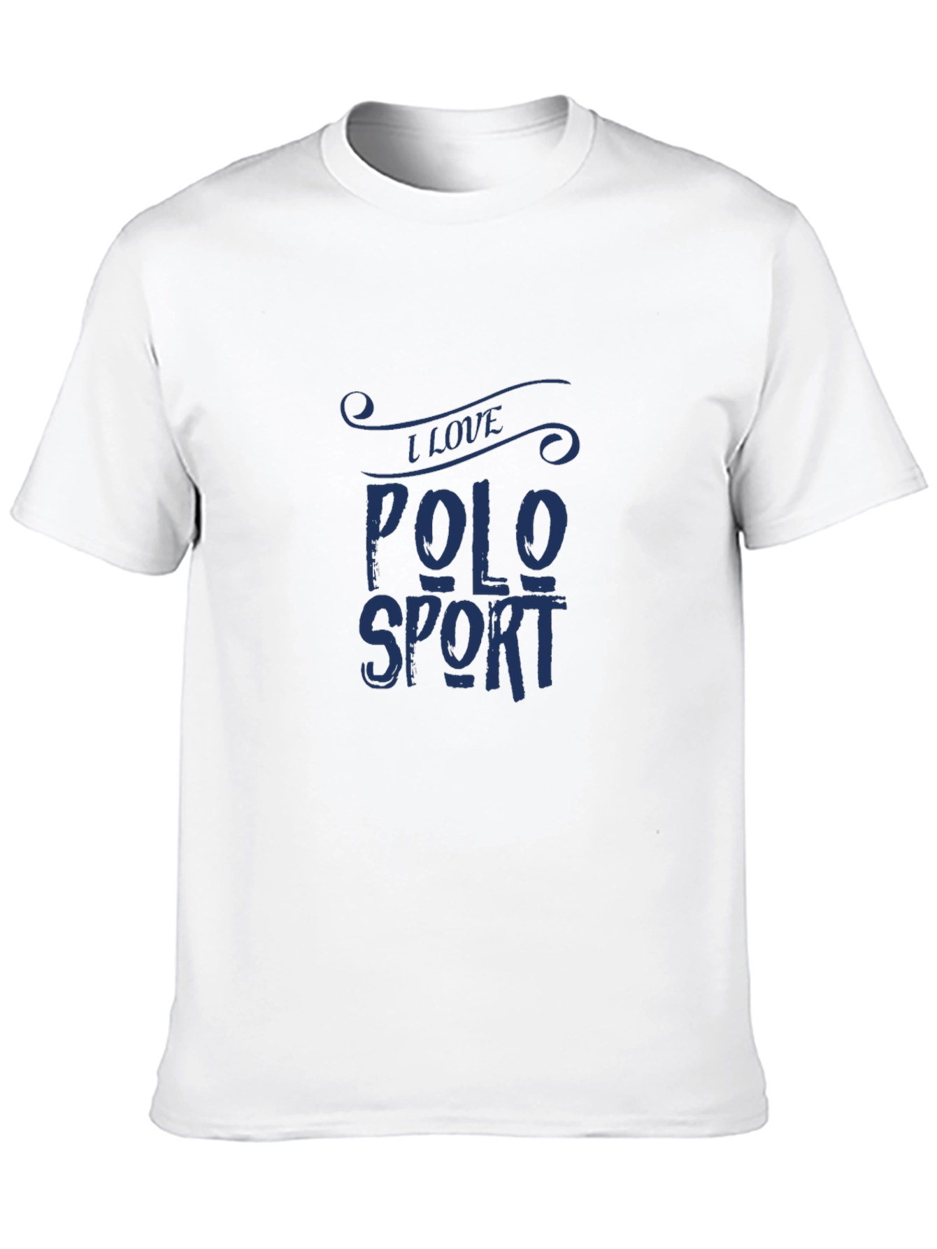 I Love Polo Sport Black T-Shirt