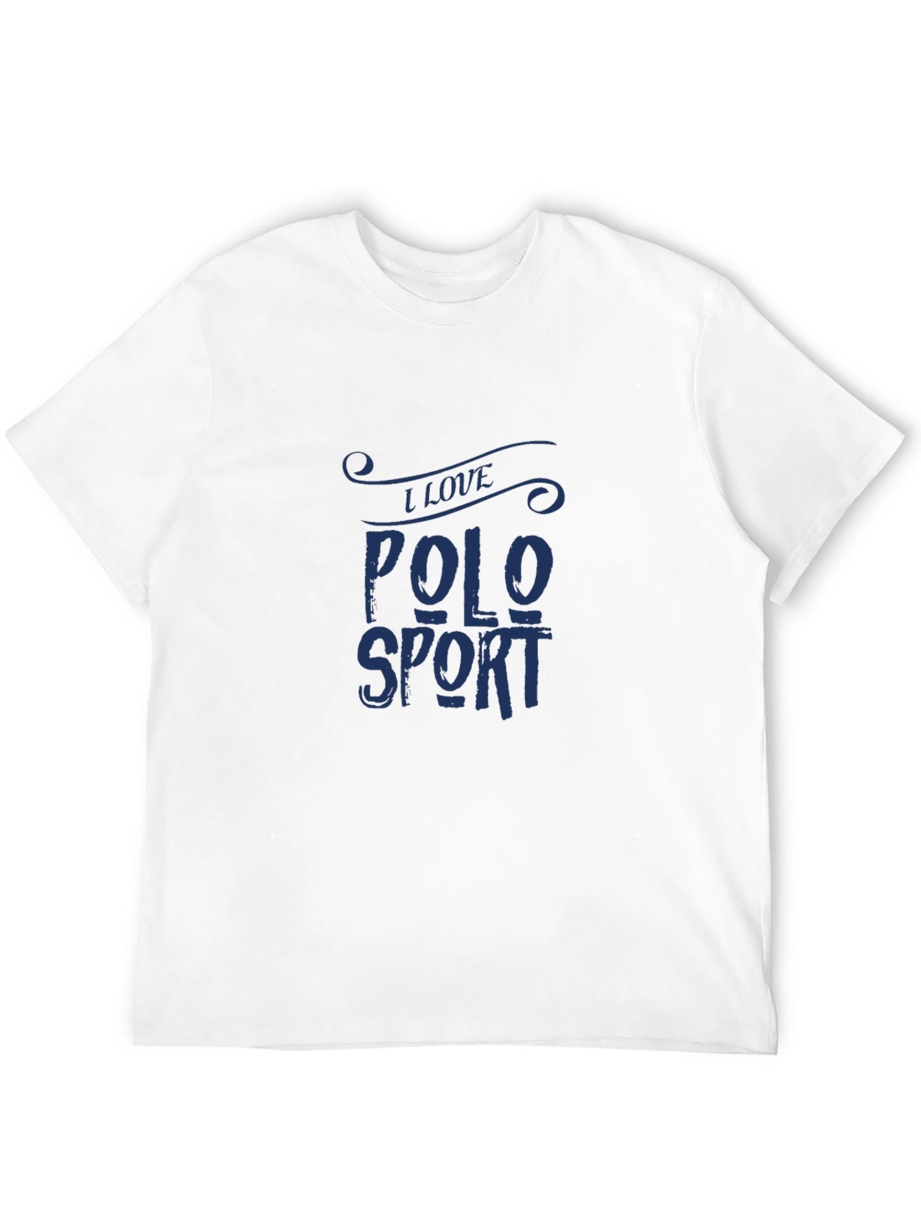I Love Polo Sport Black T-Shirt