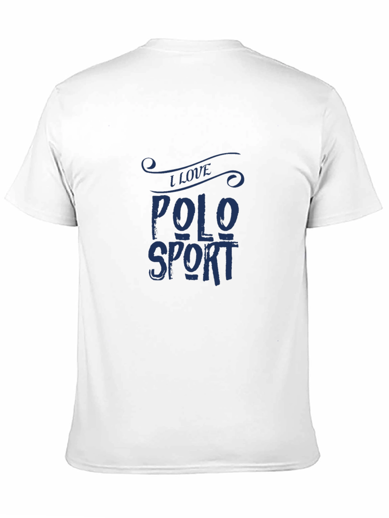I Love Polo Sport Black T-Shirt
