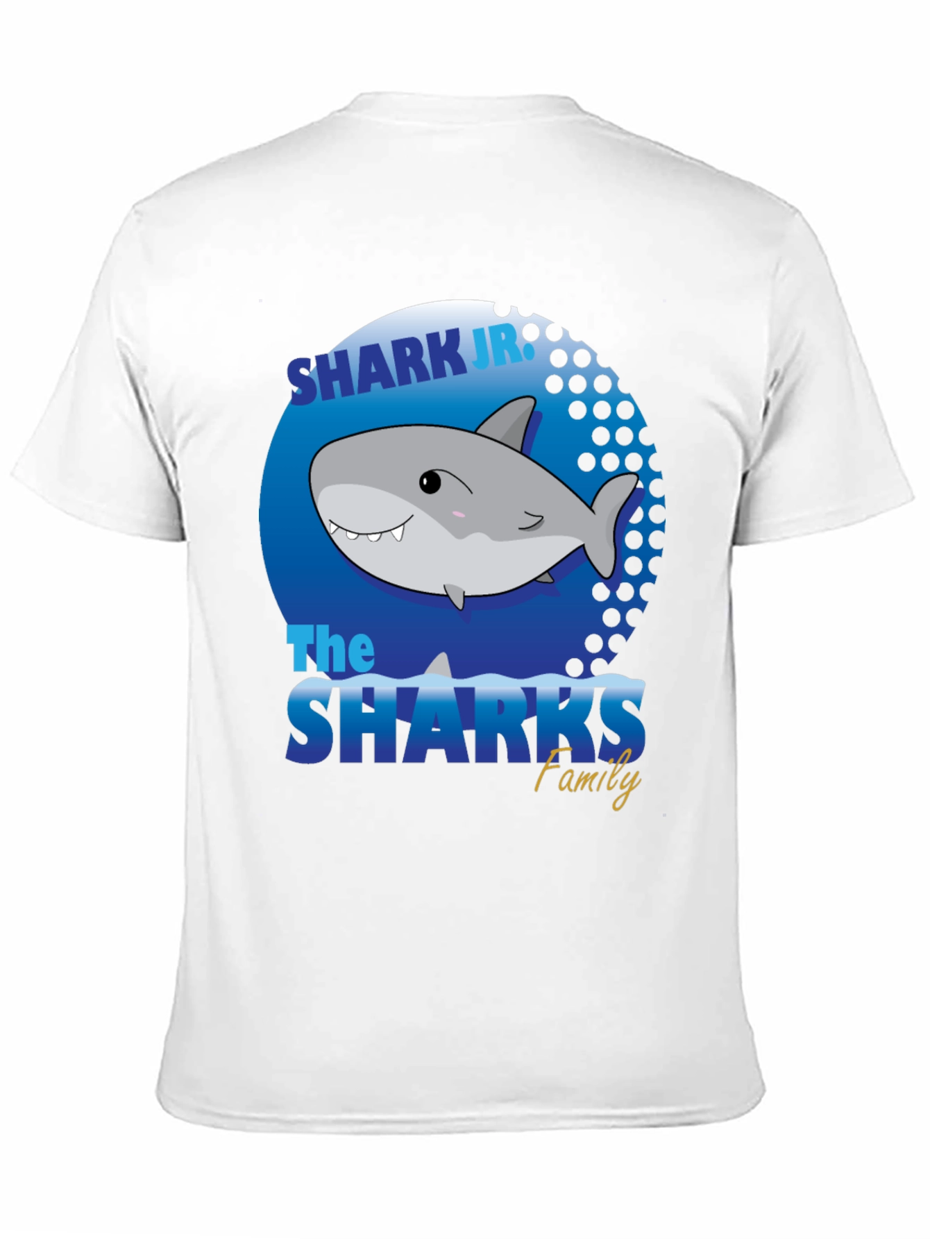 Shark Jr Family T-Shirt - Fun Graphic Tee