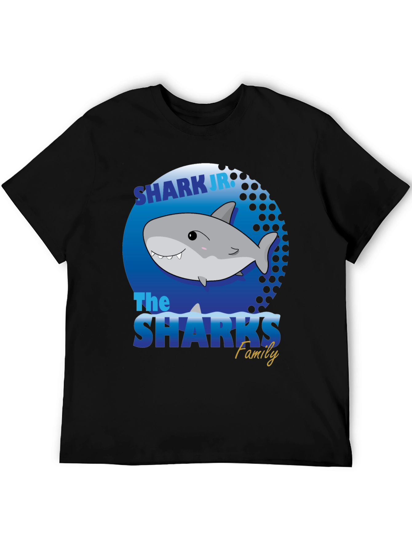 Shark Jr Family T-Shirt - Fun Graphic Tee