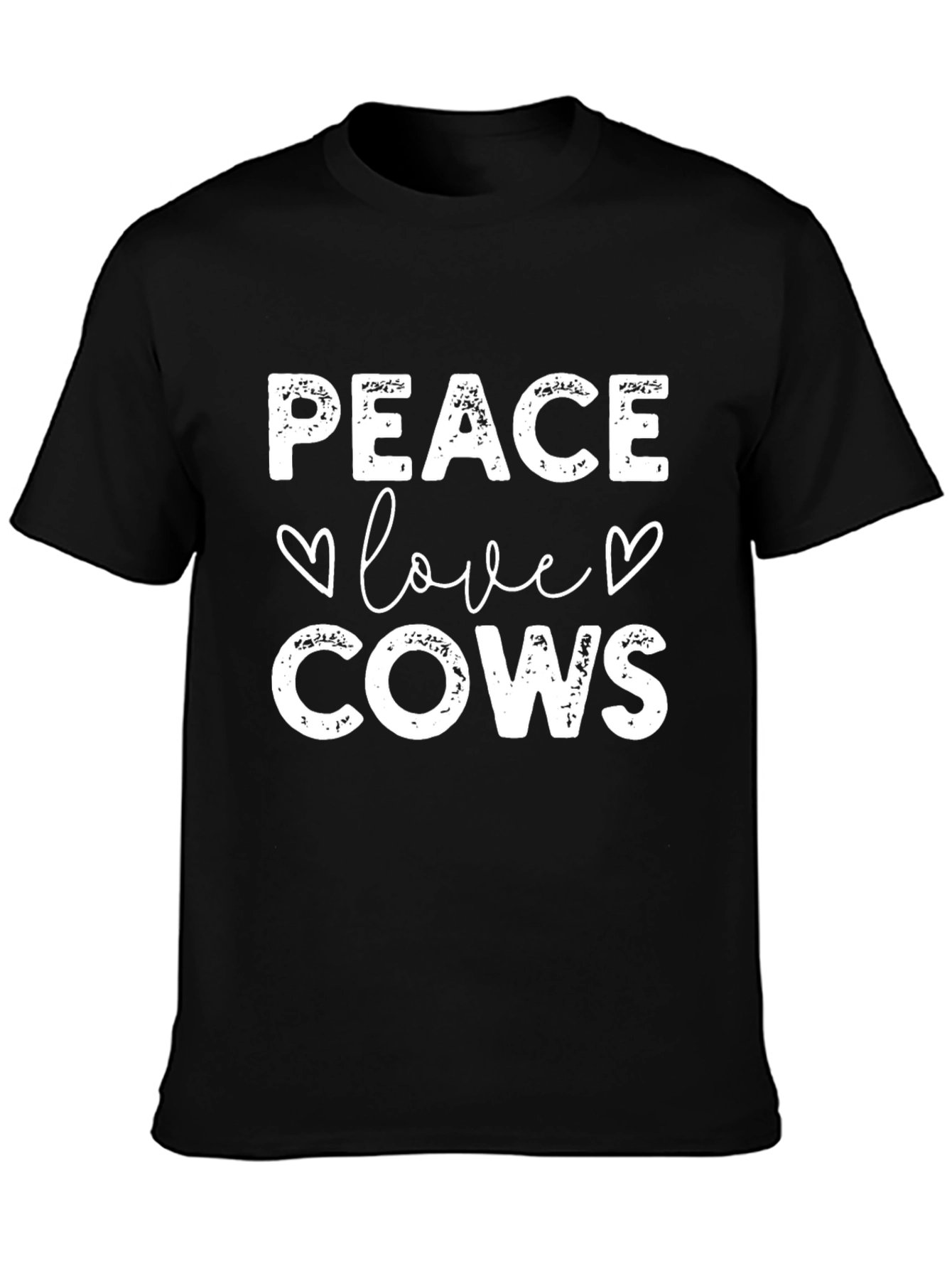 Peace Love Cows Graphic Tee