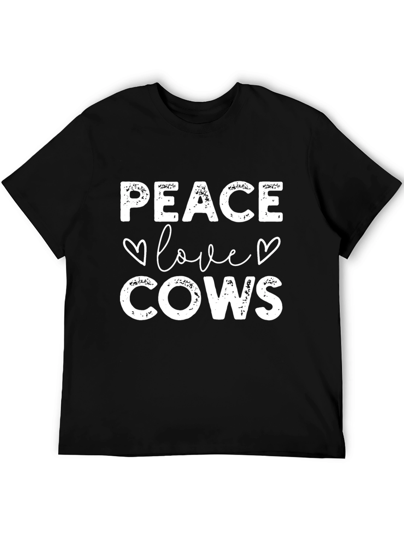Peace Love Cows Graphic Tee