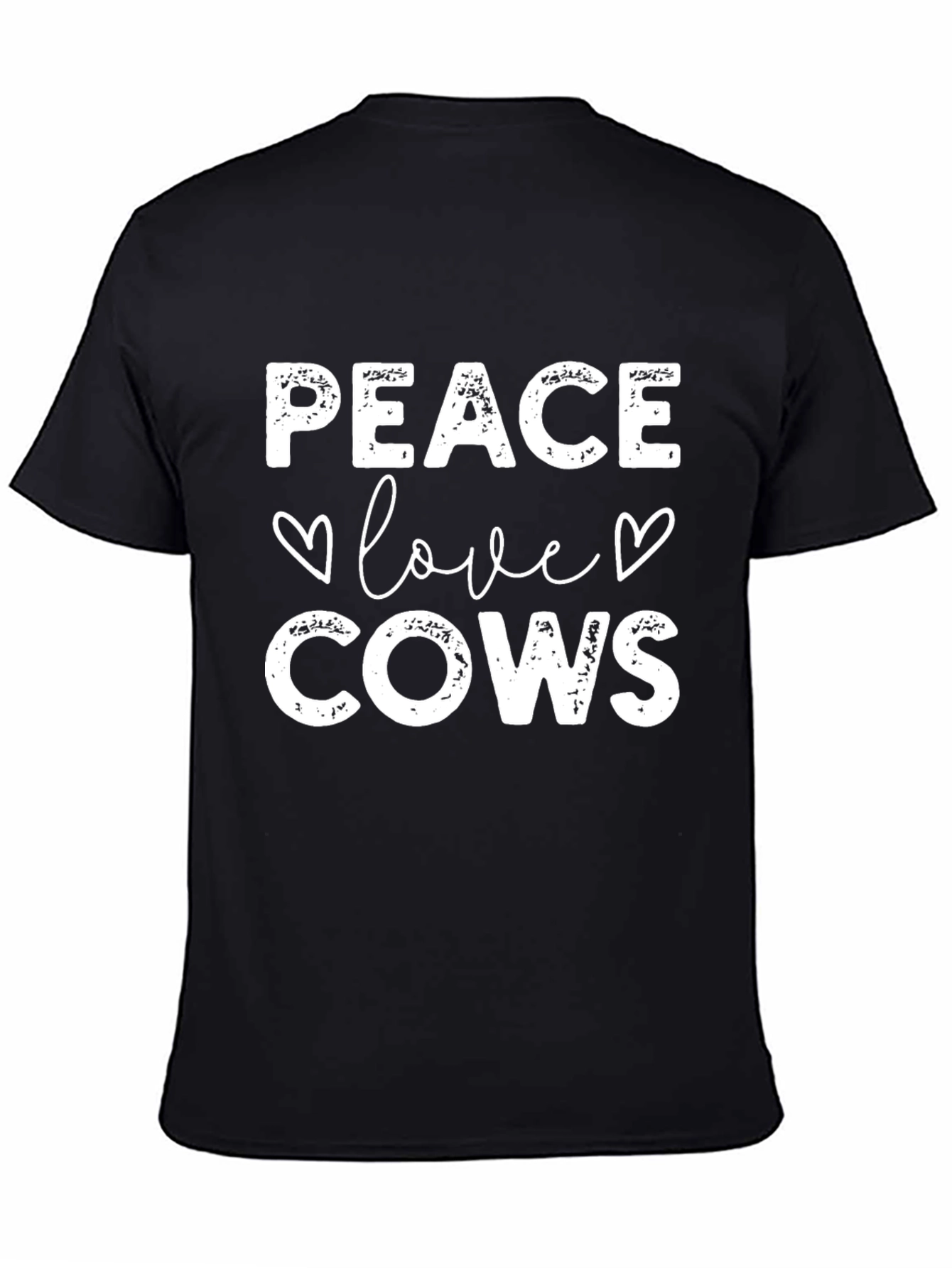 Peace Love Cows Graphic Tee