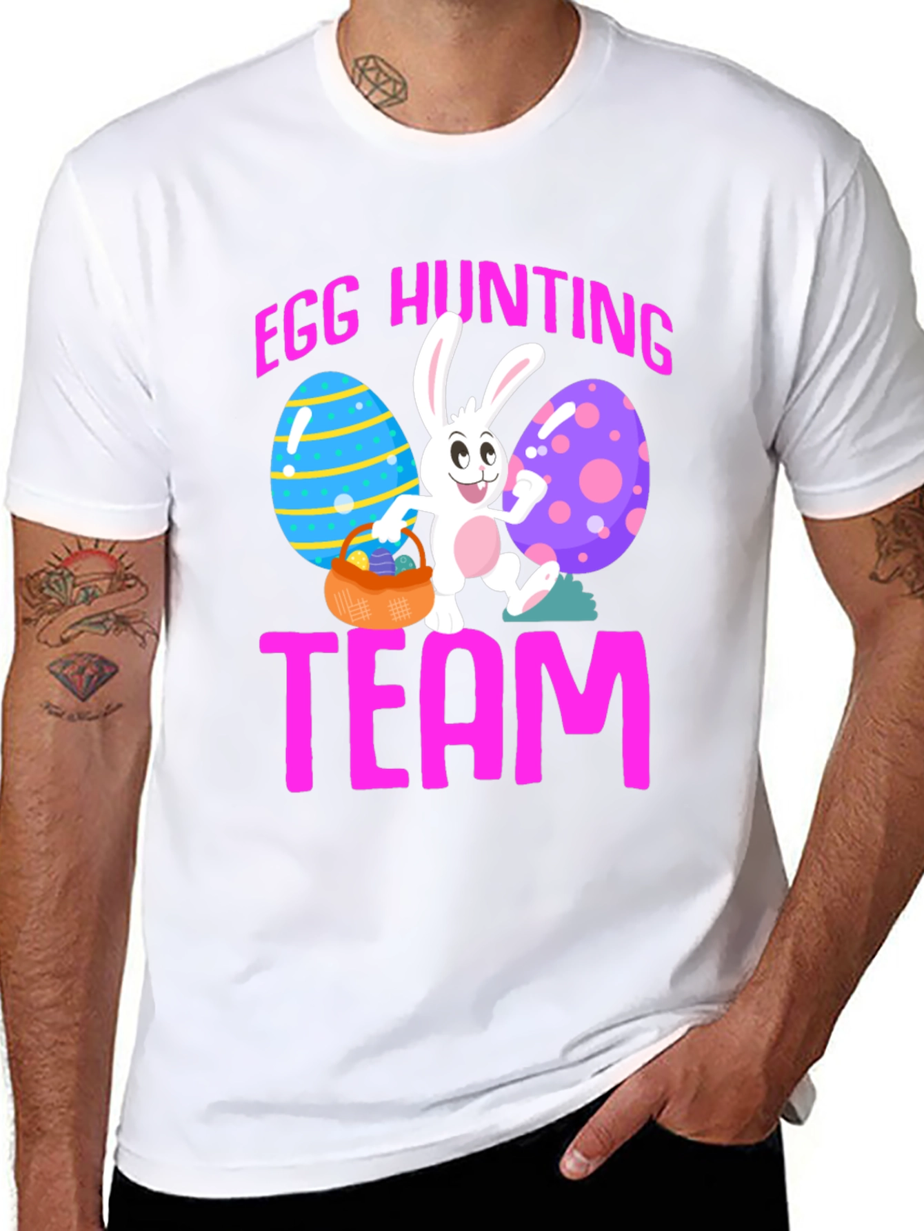 Egg Hunting Team Easter T-Shirt