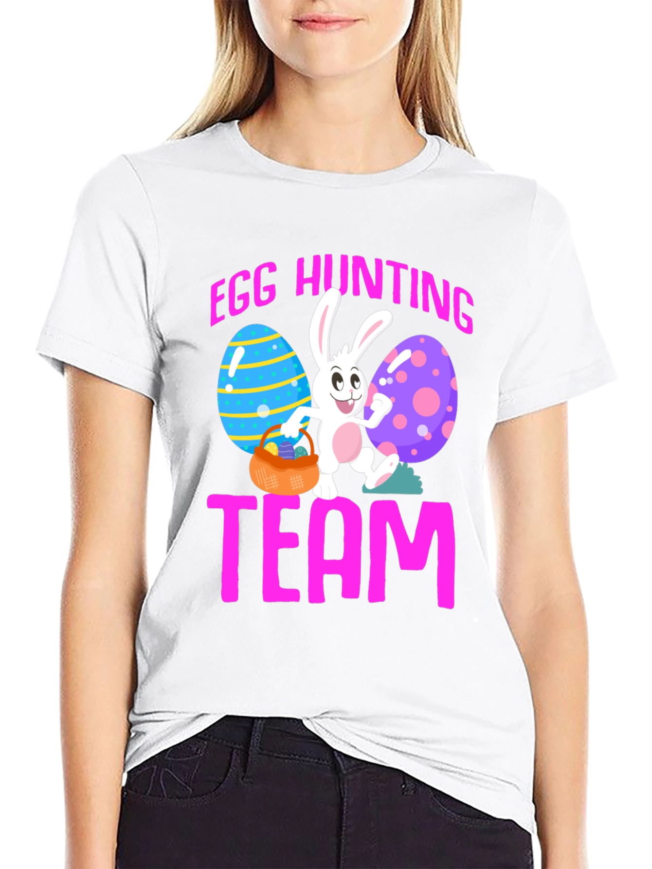 Egg Hunting Team Easter T-Shirt