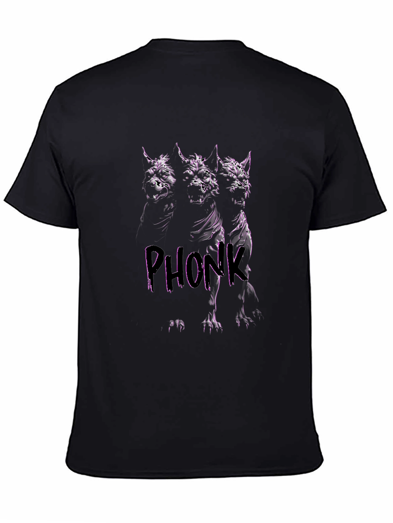 Phonk Cerberus Graphic T-Shirt