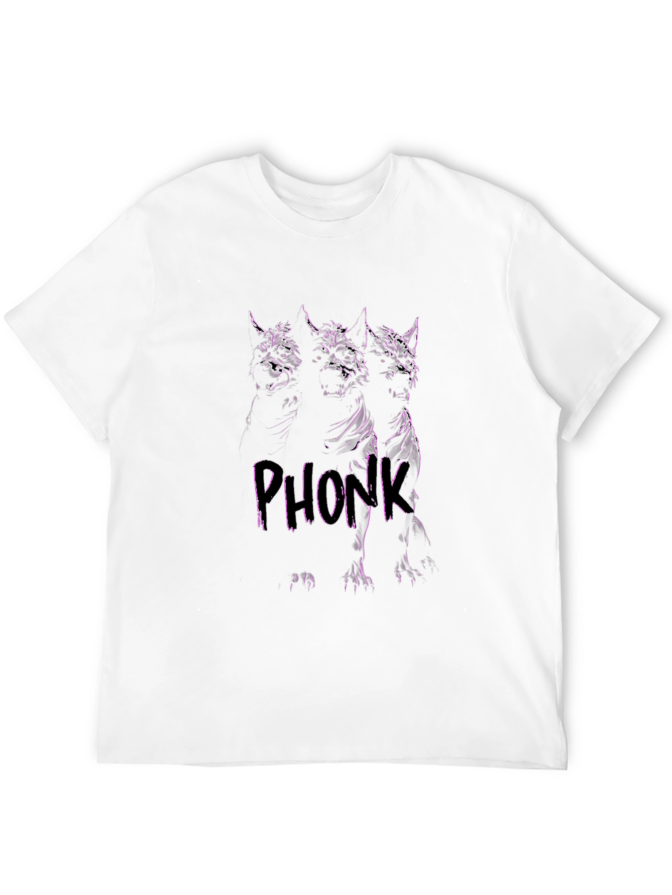Phonk Cerberus Graphic T-Shirt
