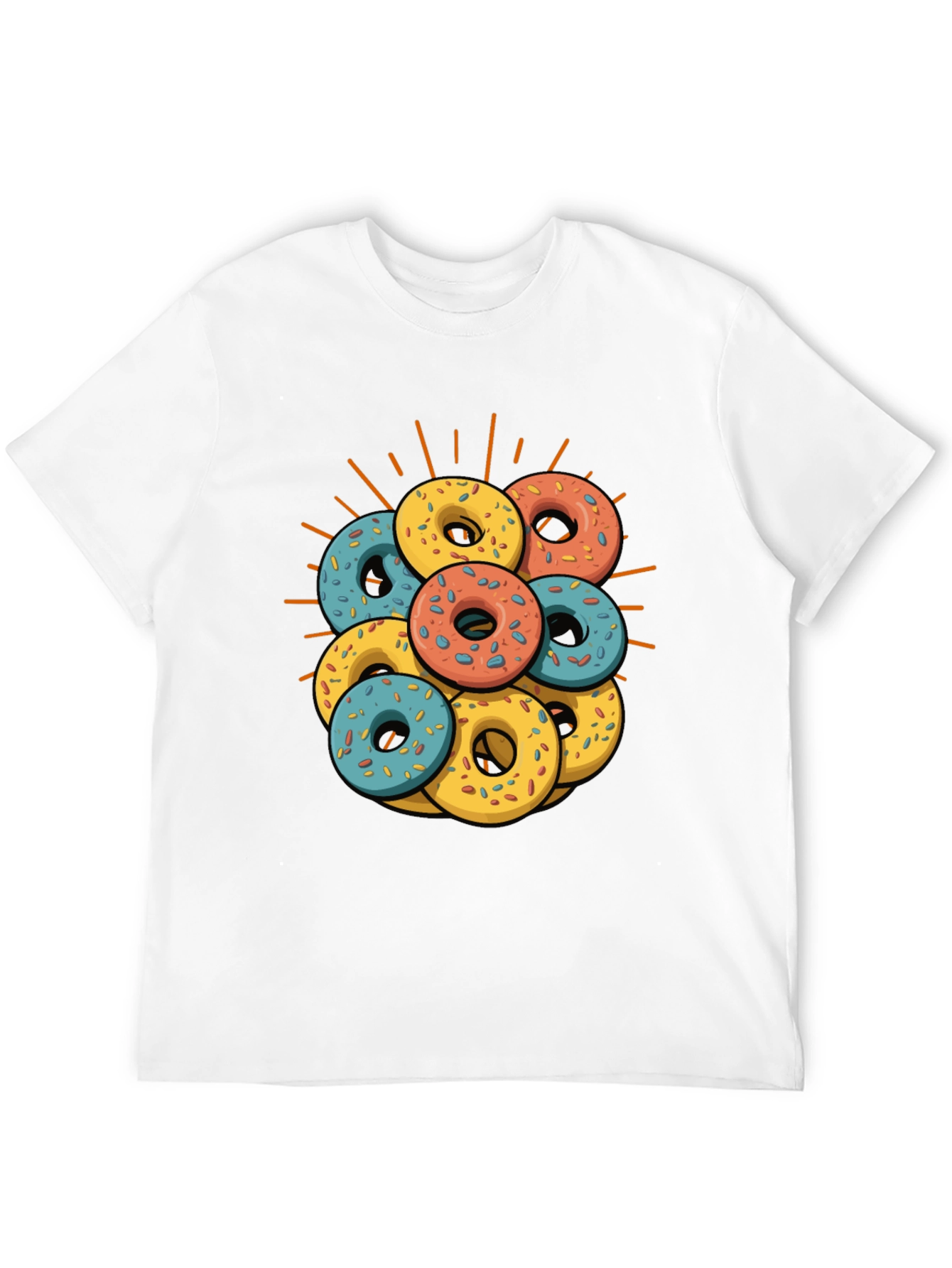 Donut Stack Graphic T-Shirt