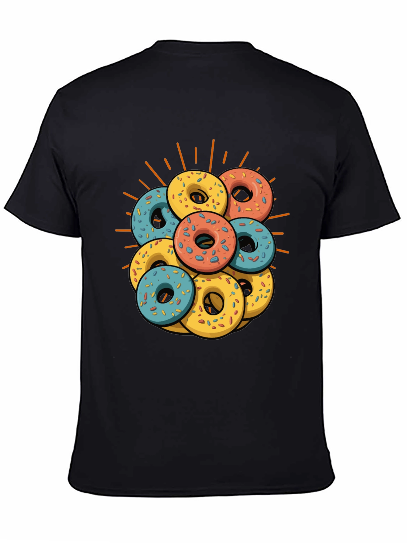 Donut Stack Graphic T-Shirt