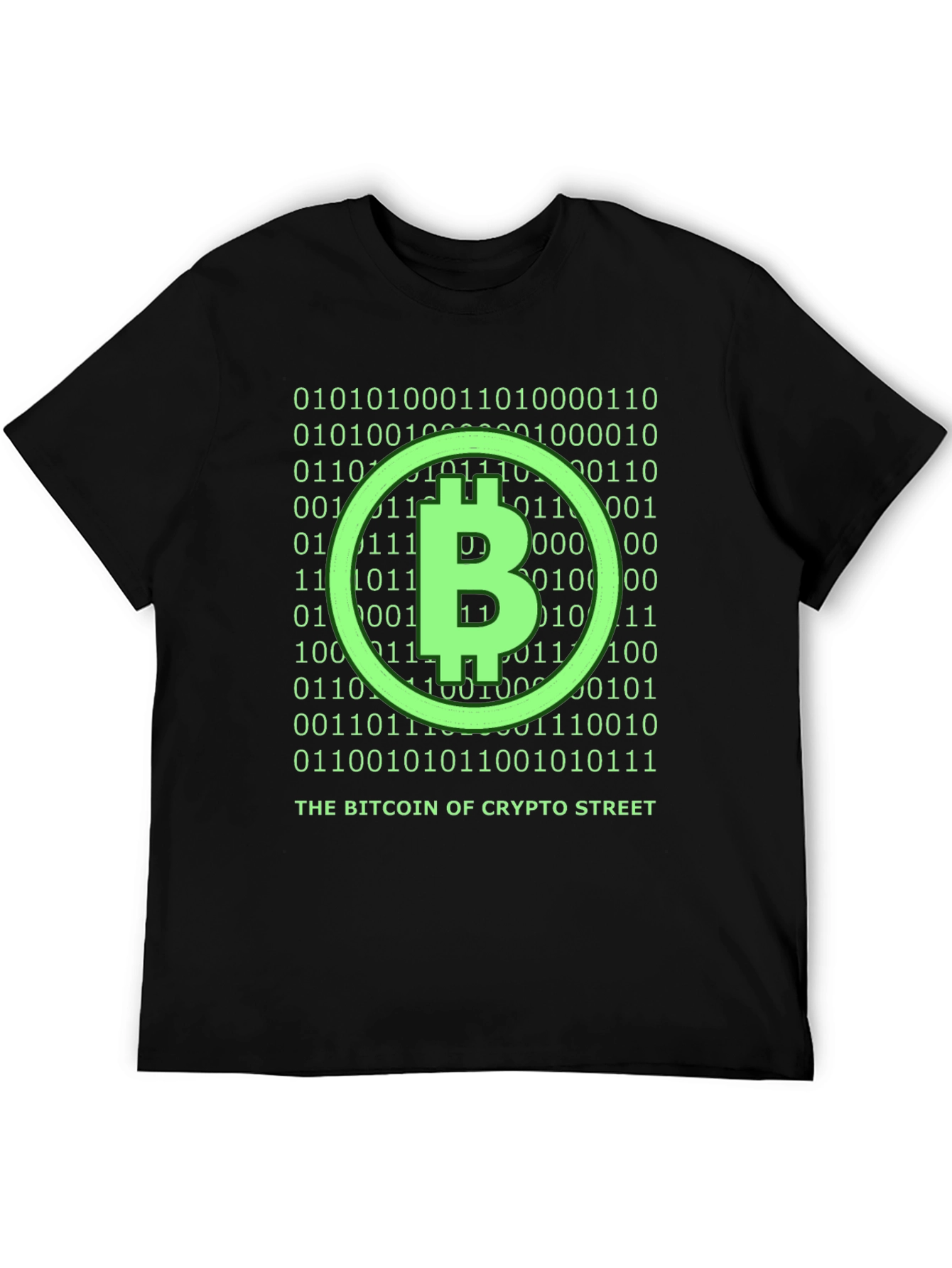 Bitcoin Crypto Street T-Shirt - Black