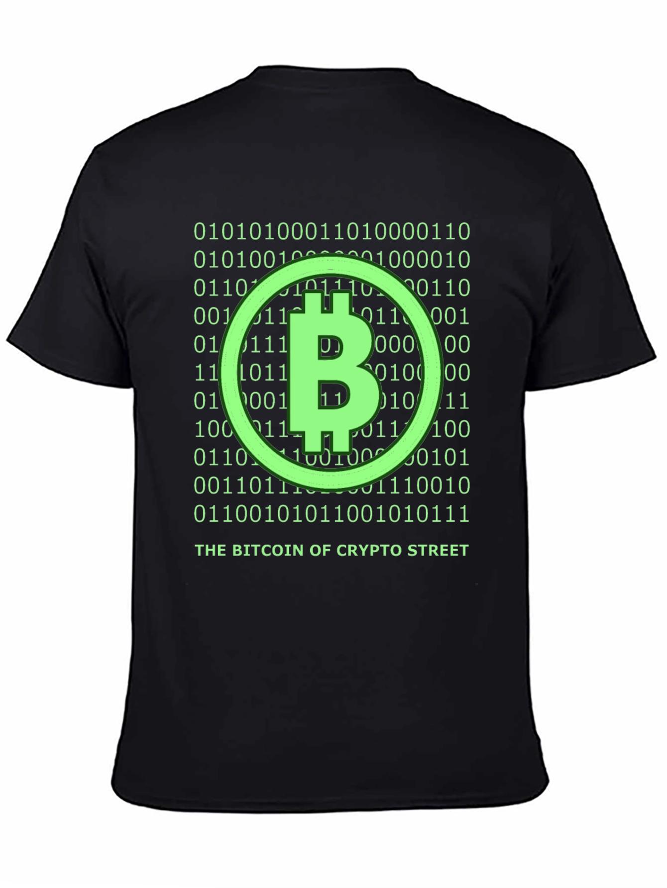 Bitcoin Crypto Street T-Shirt - Black
