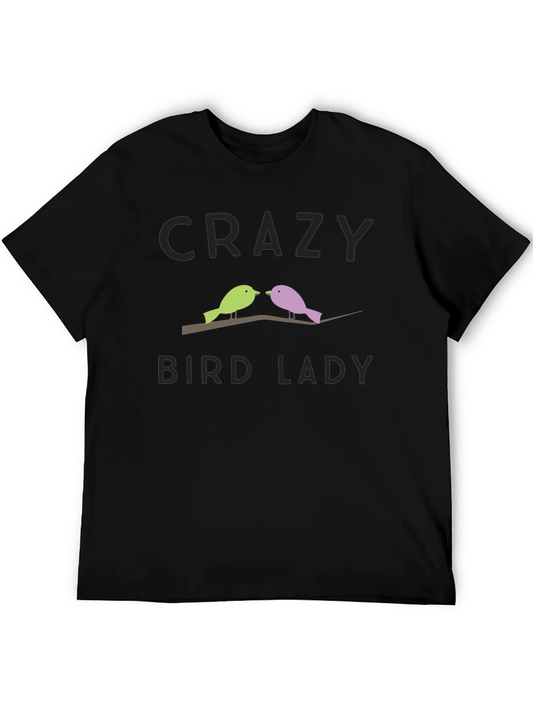 Crazy Bird Lady T-Shirt Cute Birds