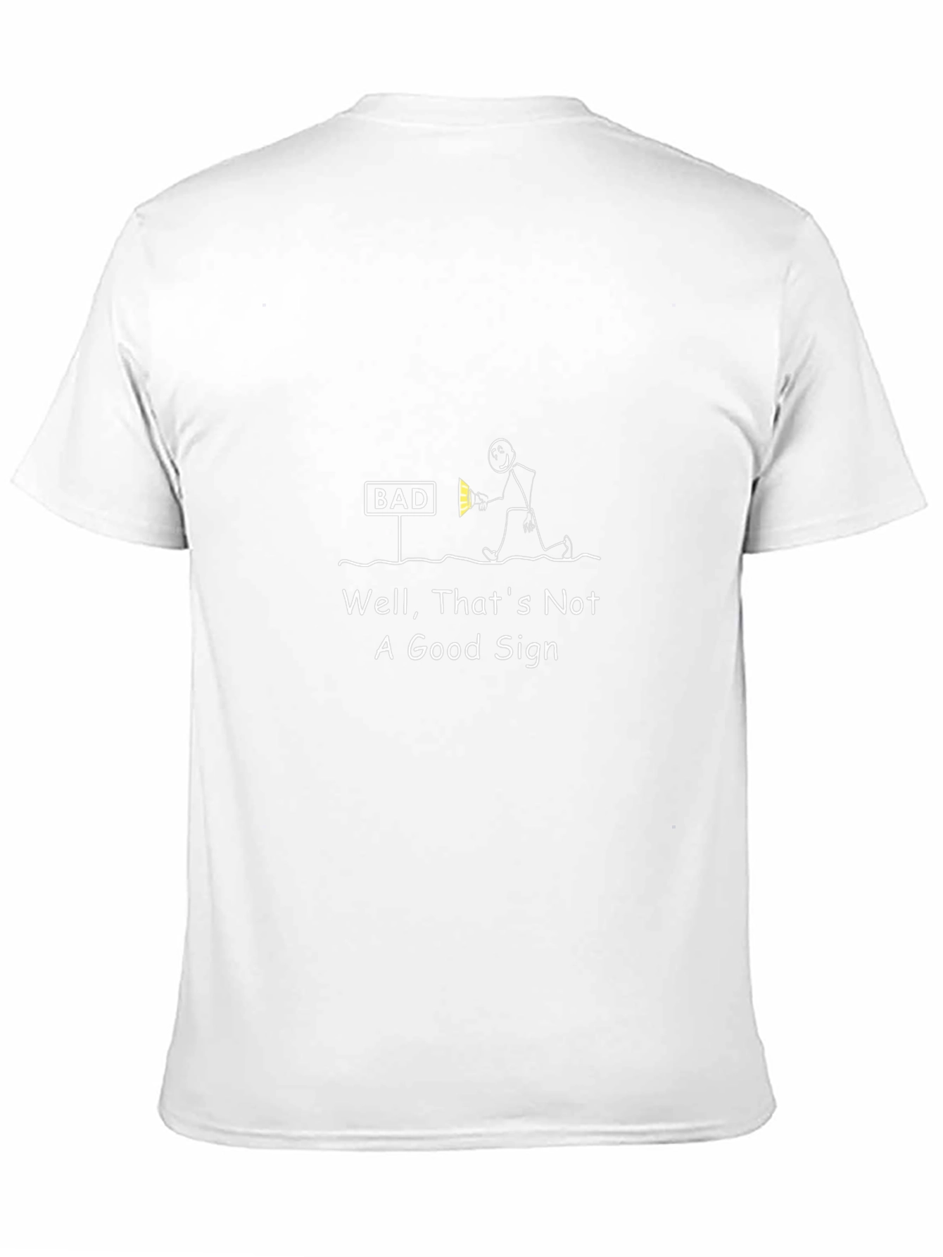 Bad Sign T-Shirt - Funny Graphic Tee
