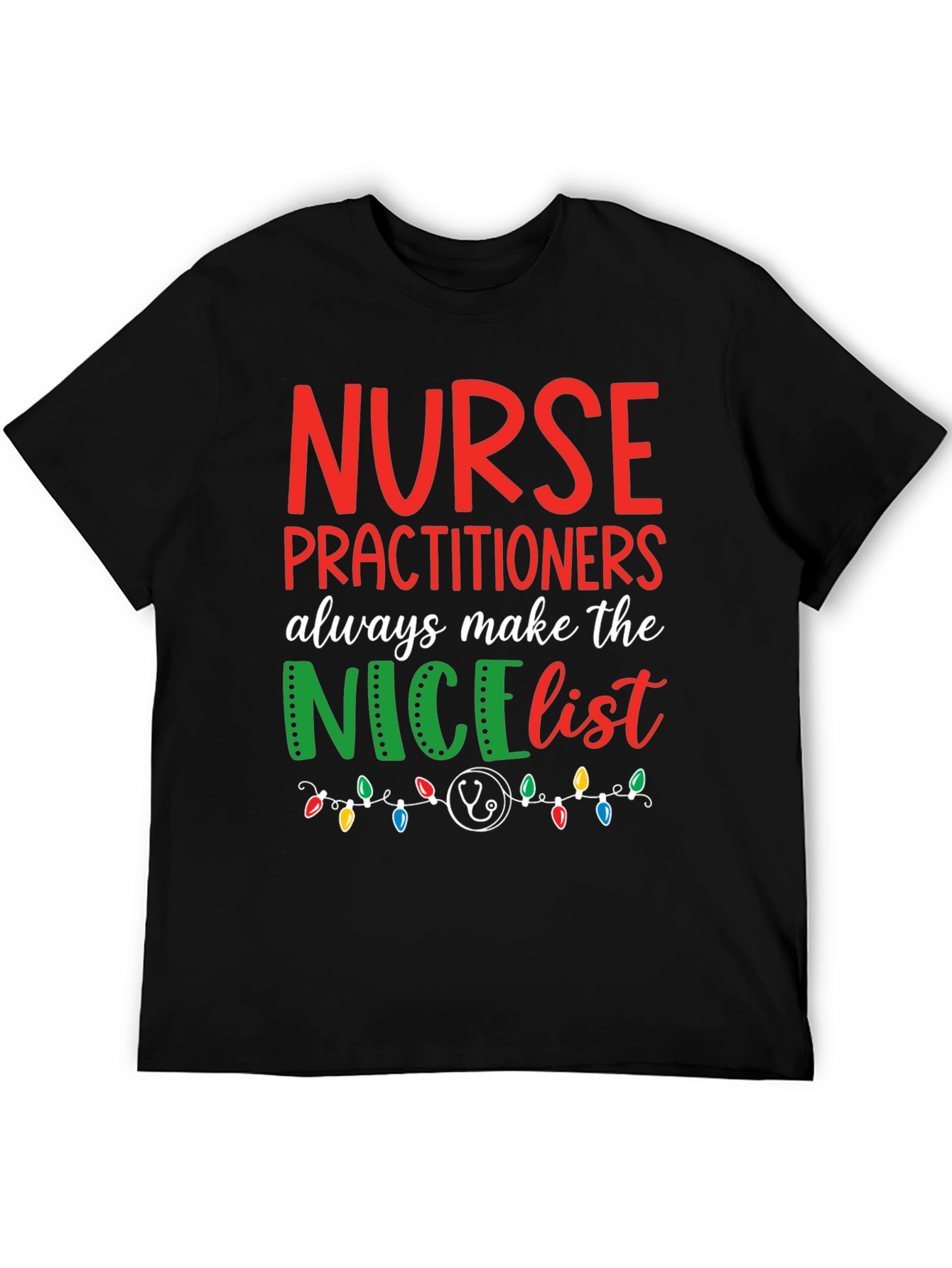 Nurse Practitioner Christmas T-Shirt