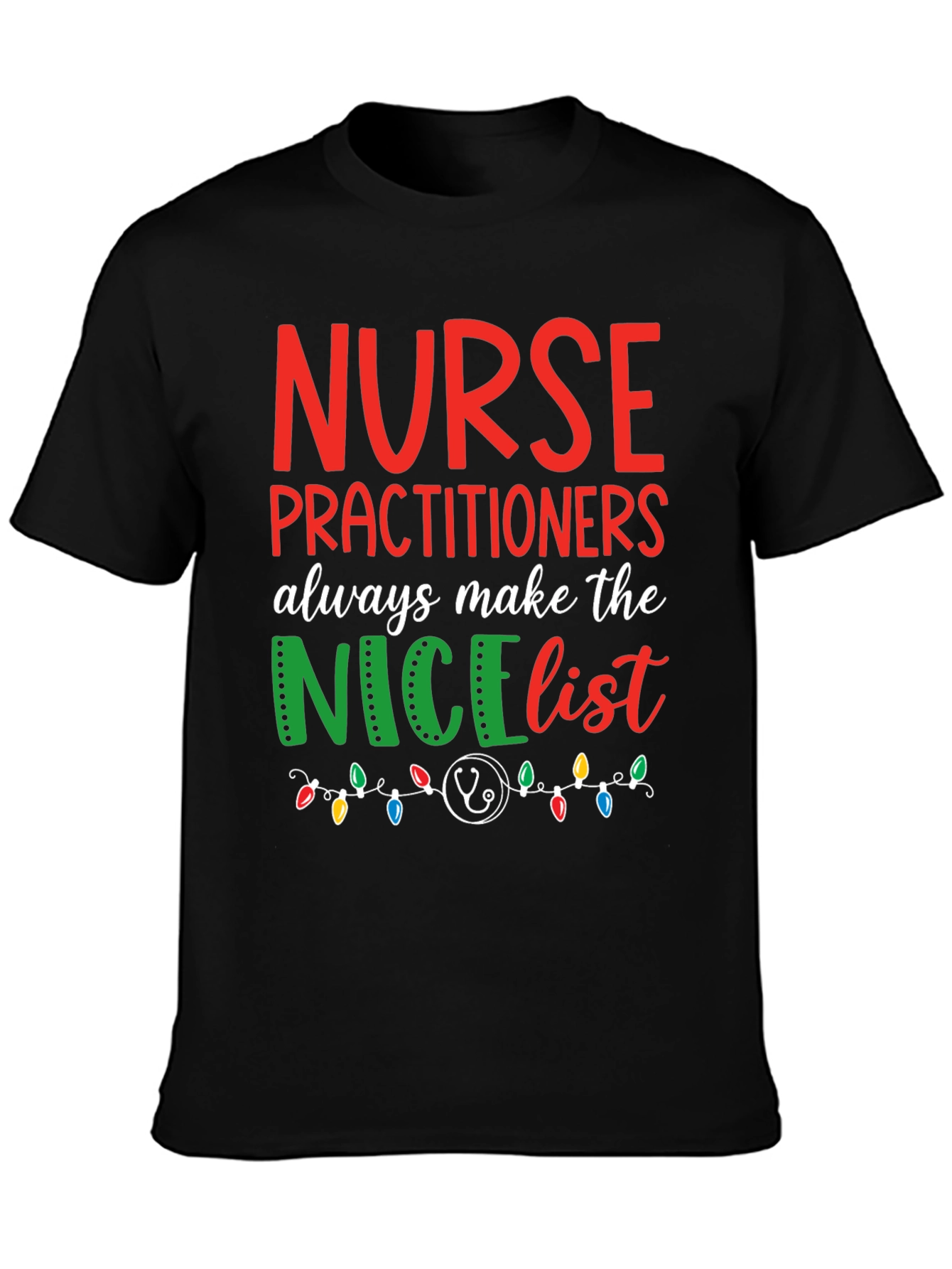 Nurse Practitioner Christmas T-Shirt