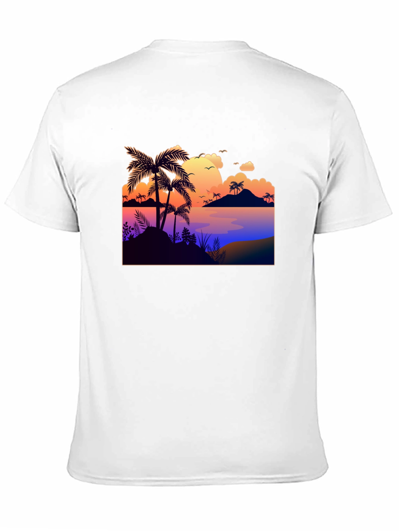Sunset Palms Graphic Tee