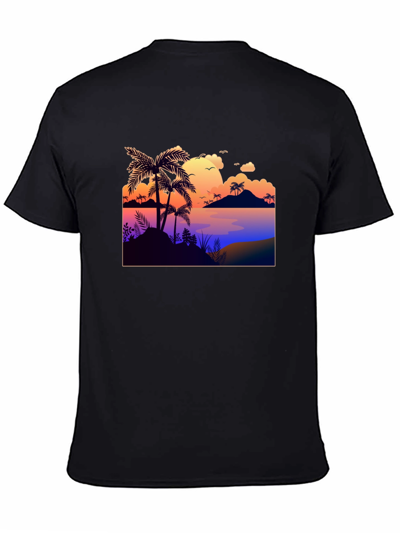 Sunset Palms Graphic Tee