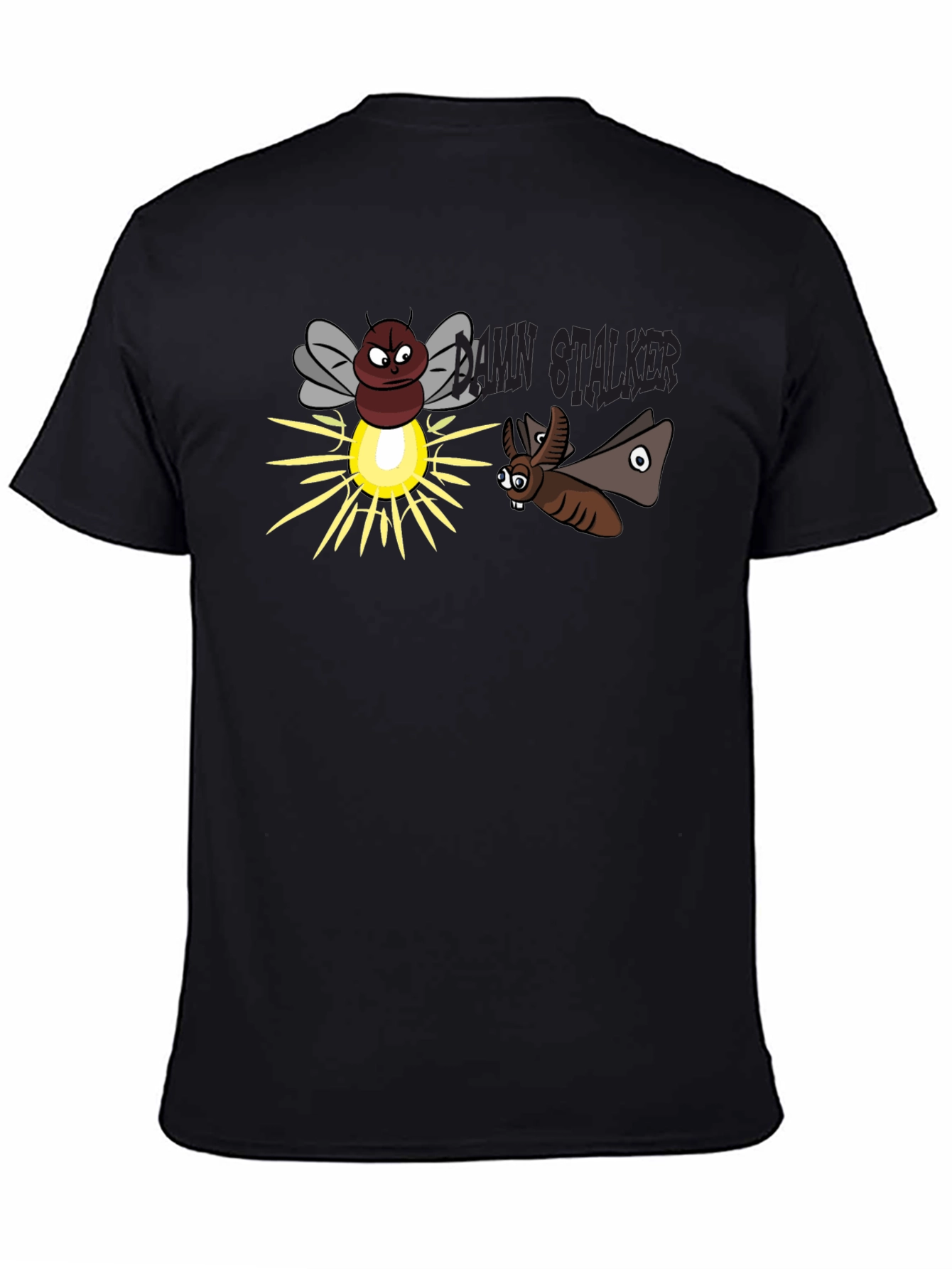 Funny Stalker Cartoon T-Shirt