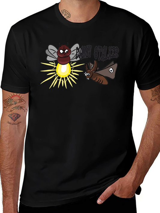 Funny Stalker Cartoon T-Shirt