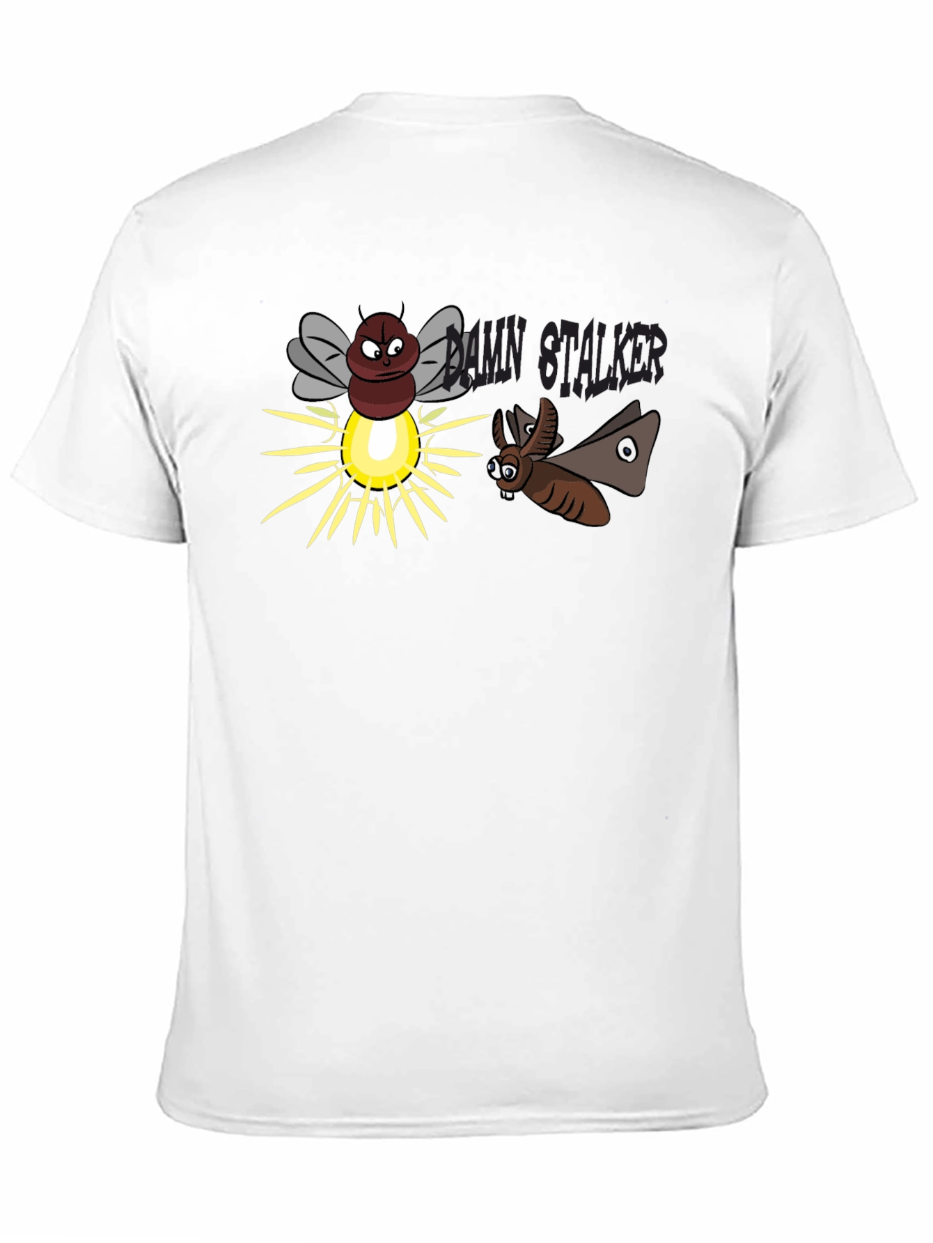 Funny Stalker Cartoon T-Shirt