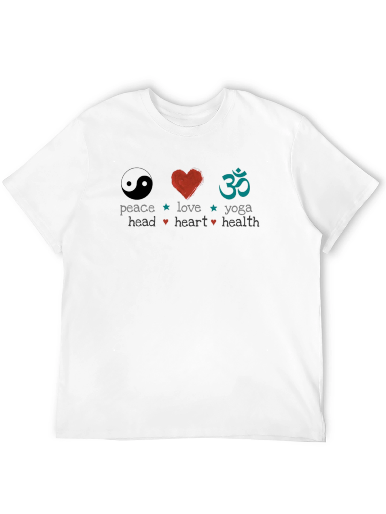 Peace Love Yoga Graphic Tee