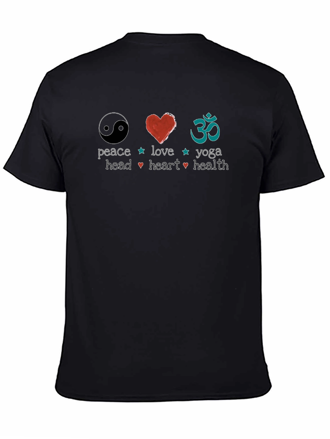 Peace Love Yoga Graphic Tee