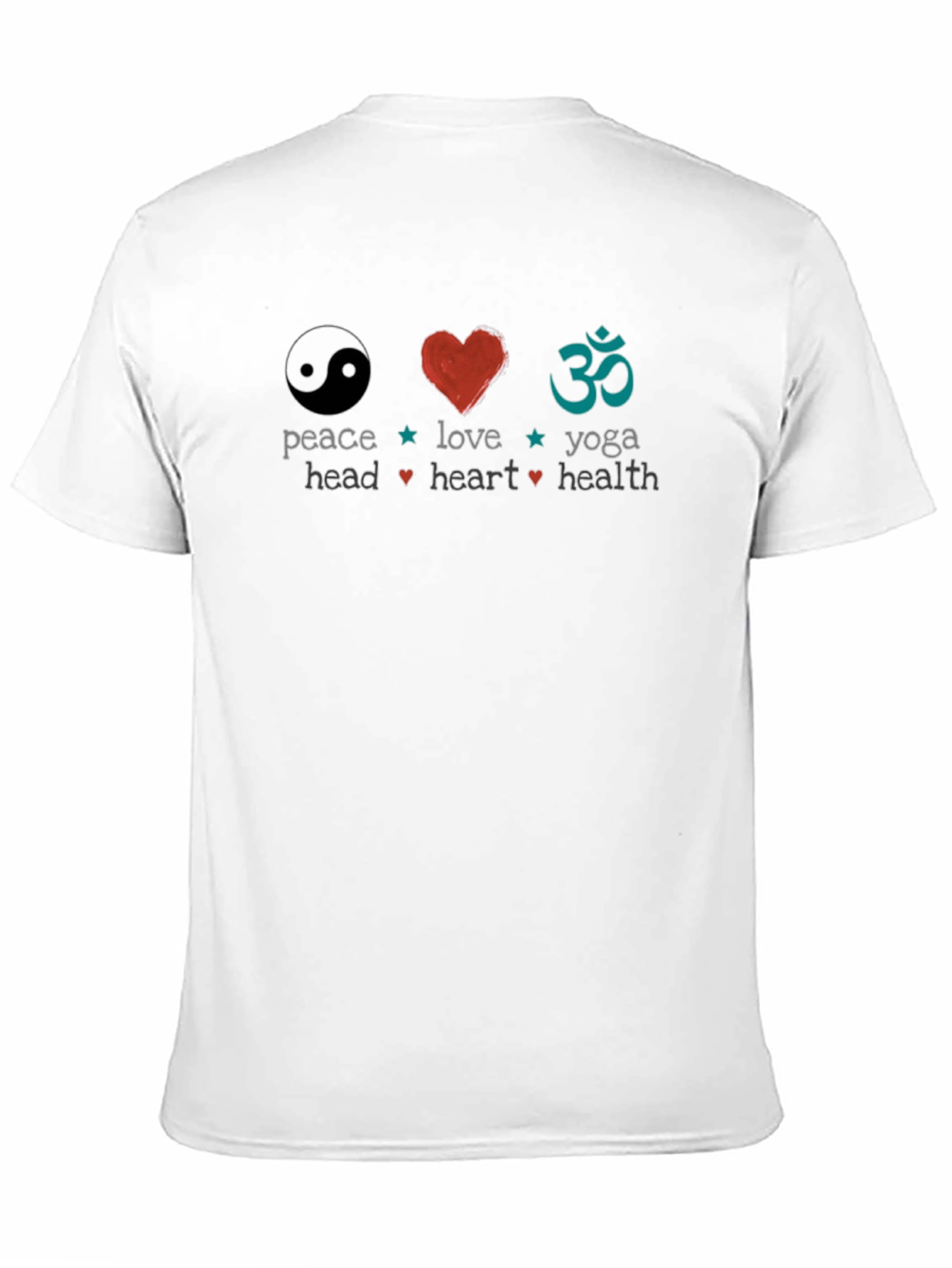 Peace Love Yoga Graphic Tee