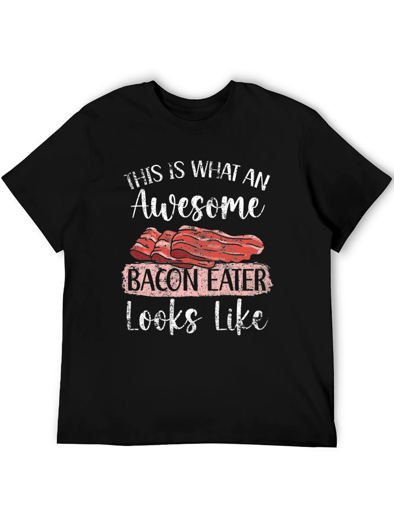 Awesome Bacon Eater Graphic T-Shirt