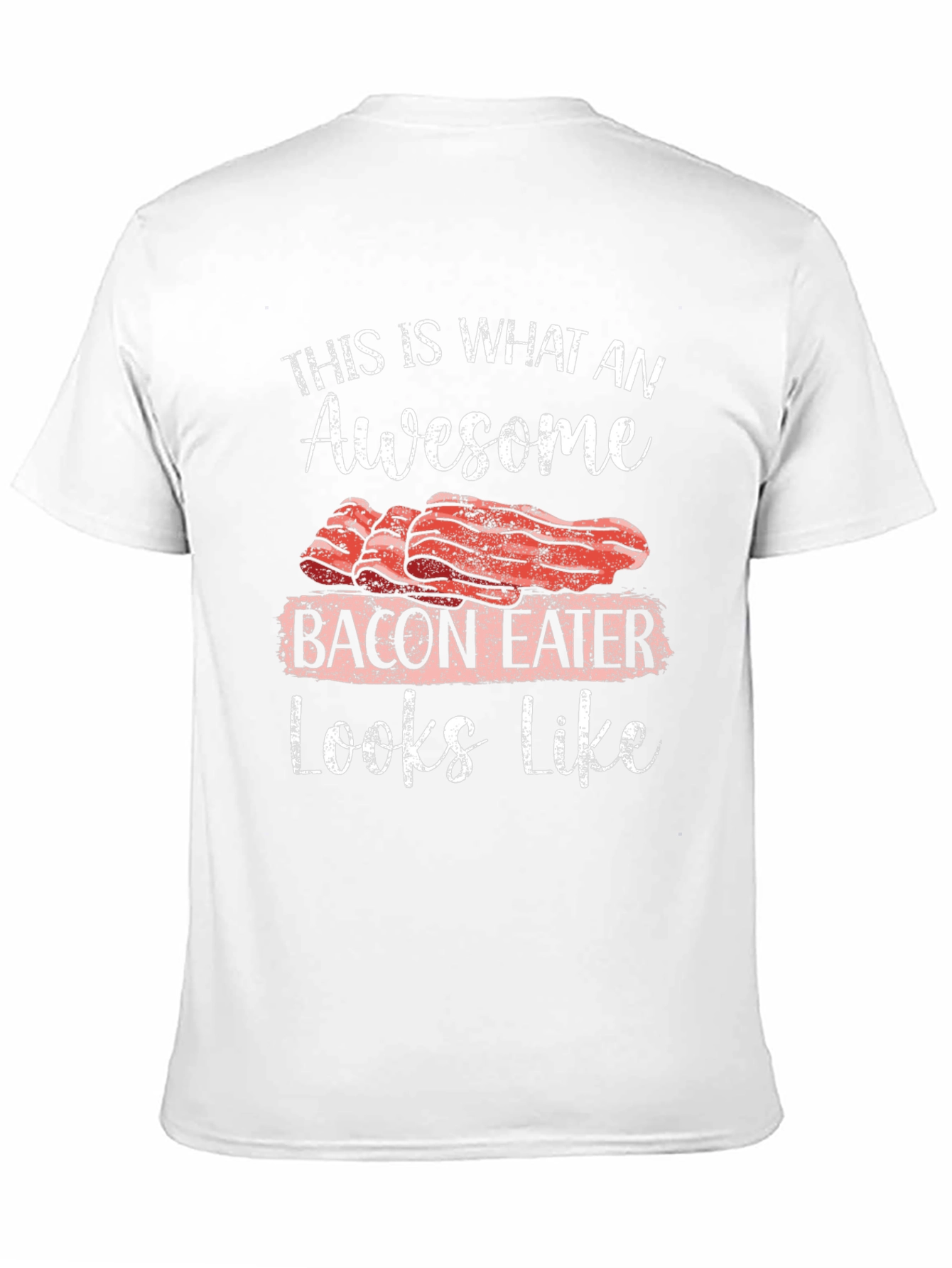 Awesome Bacon Eater Graphic T-Shirt