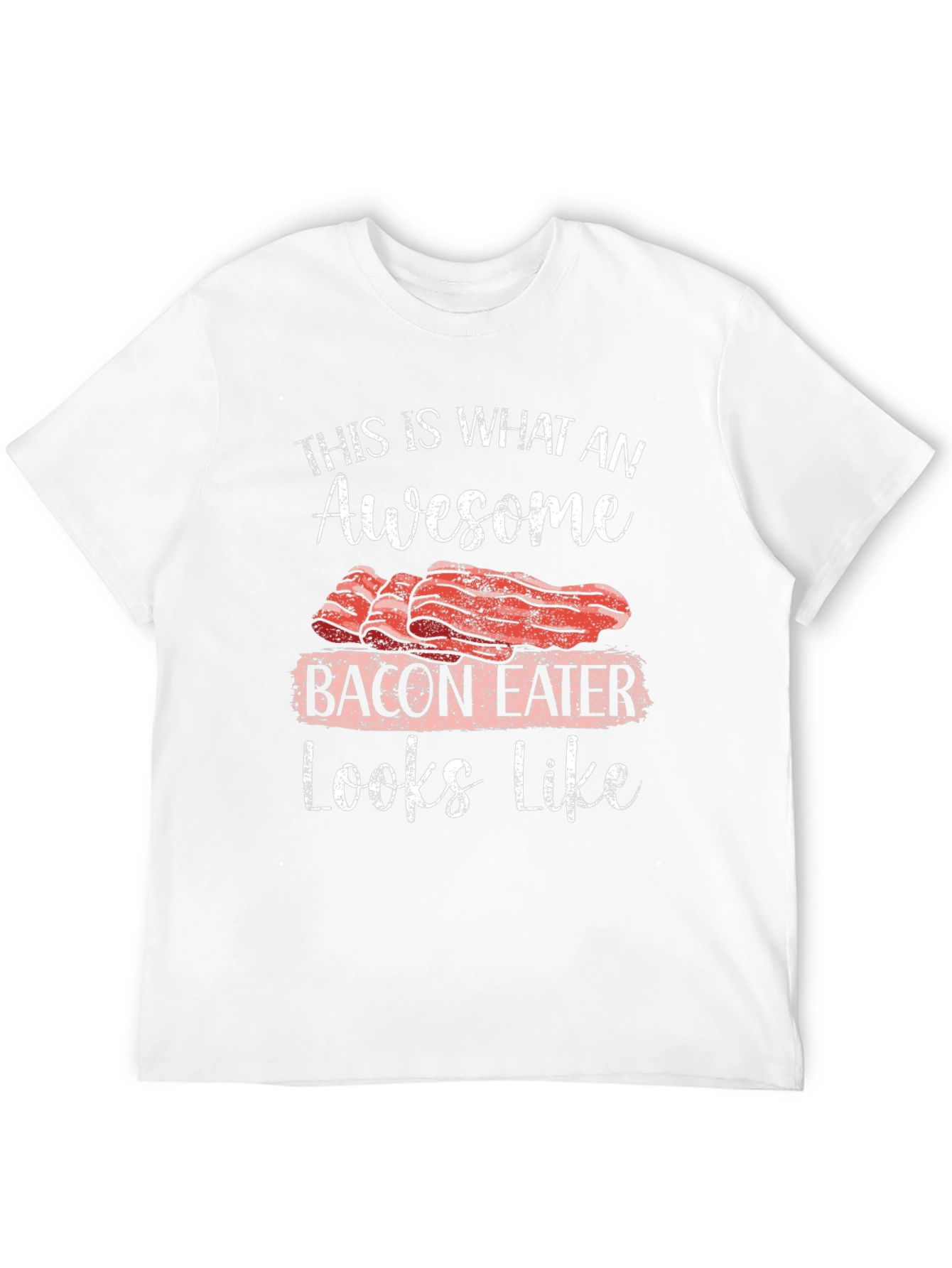 Awesome Bacon Eater Graphic T-Shirt