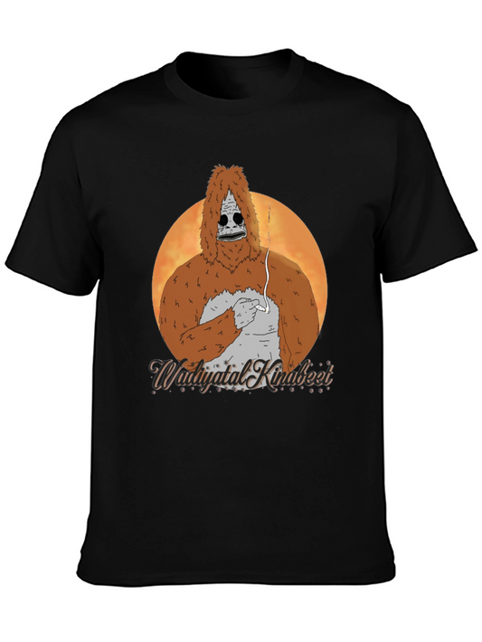Sasquatch Smoking Tee - Waudiyatal Kindbeet T-Shirt